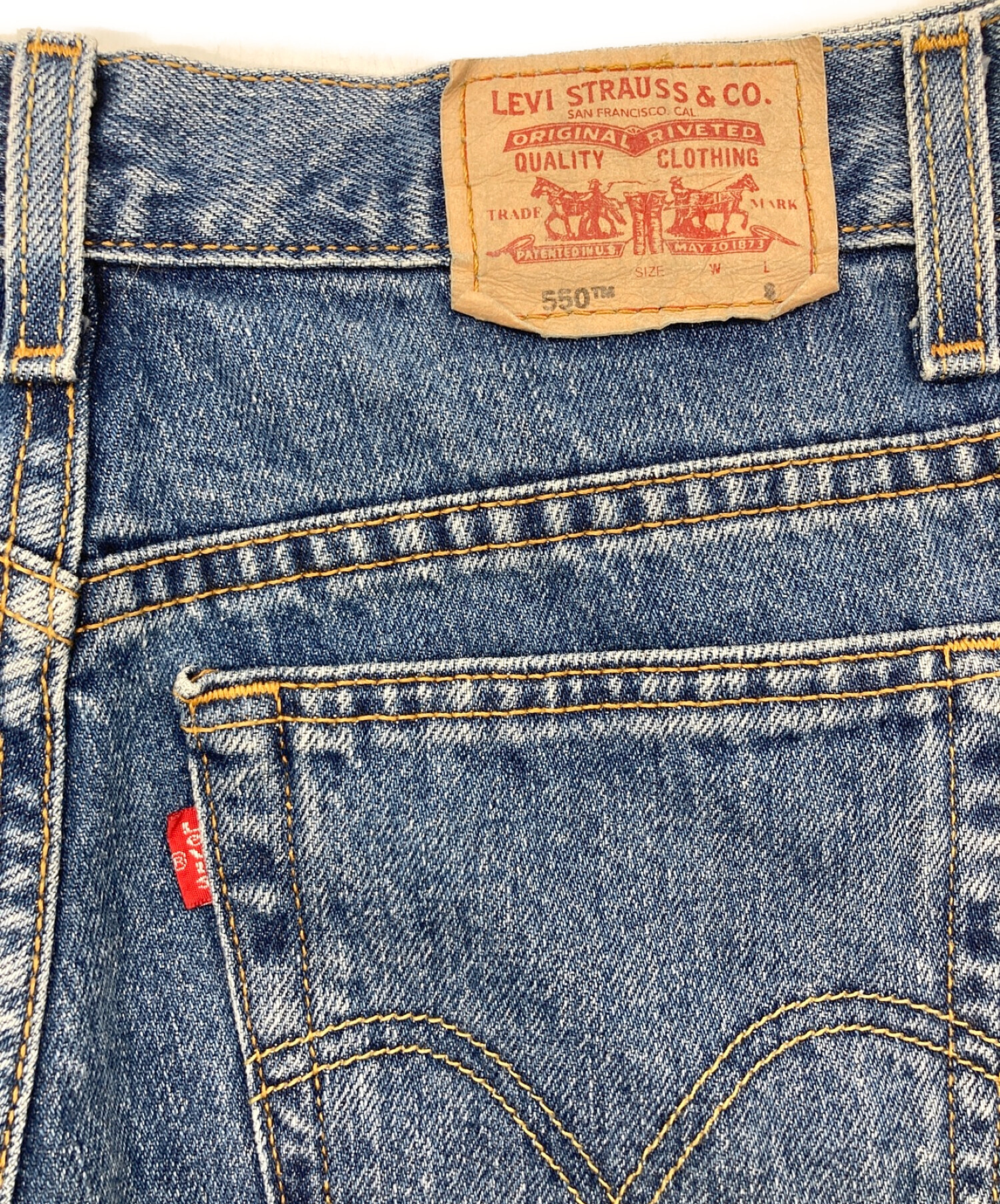 中古・古着通販】LEVI'S (リーバイス) 550デニムパンツ インディゴ