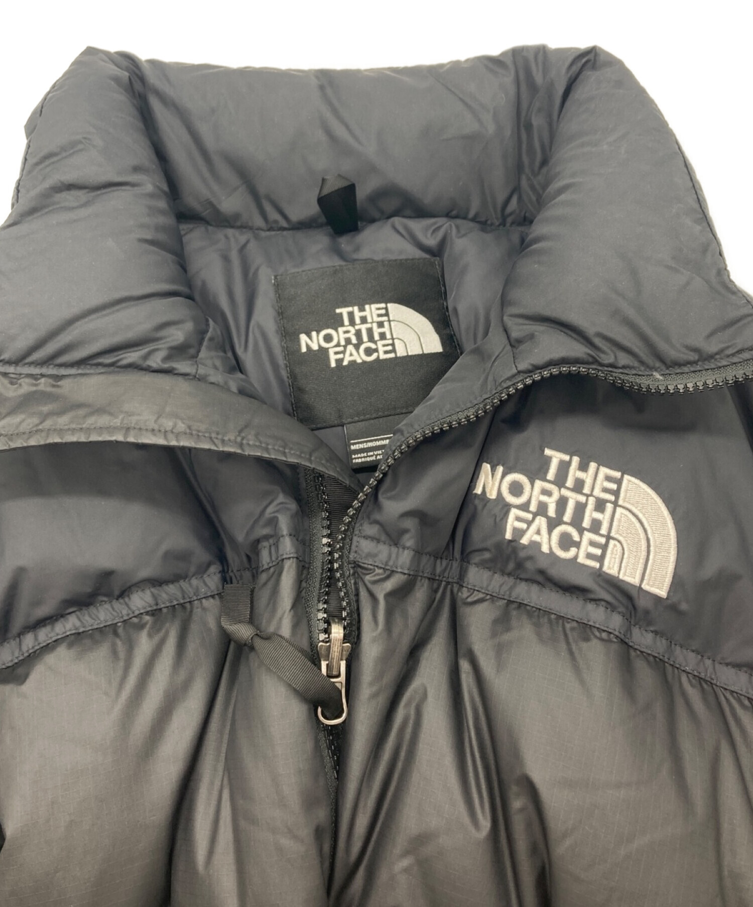 THE NORTH FACE (ザ ノース フェイス) レトロ ヌプシダウンジャケット ブラック サイズ:M