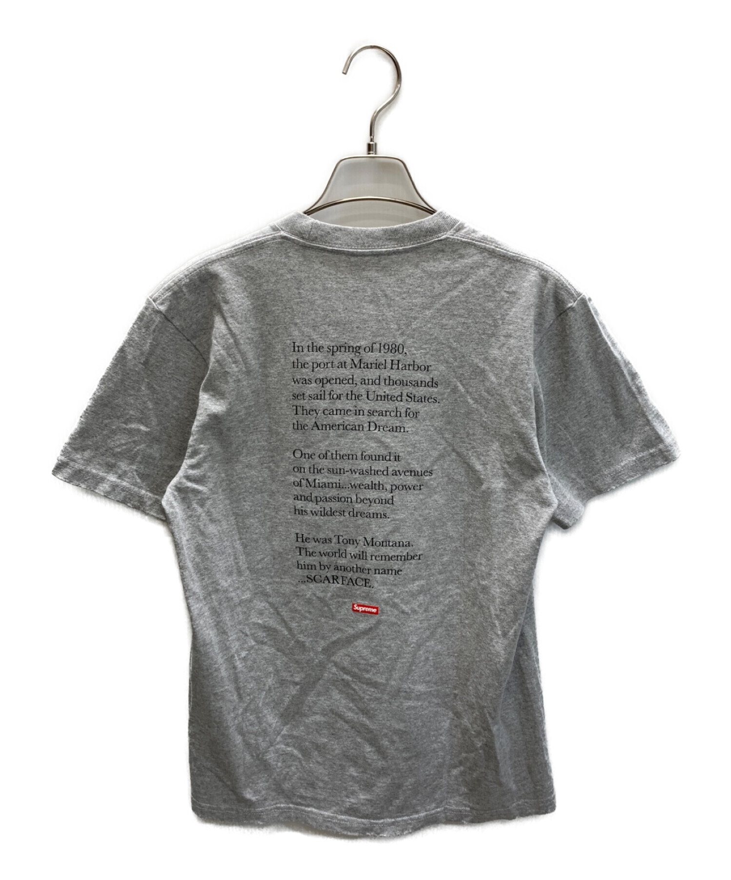 シュプリーム Split Tee  SサイズTシャツ/カットソー(半袖/袖なし)