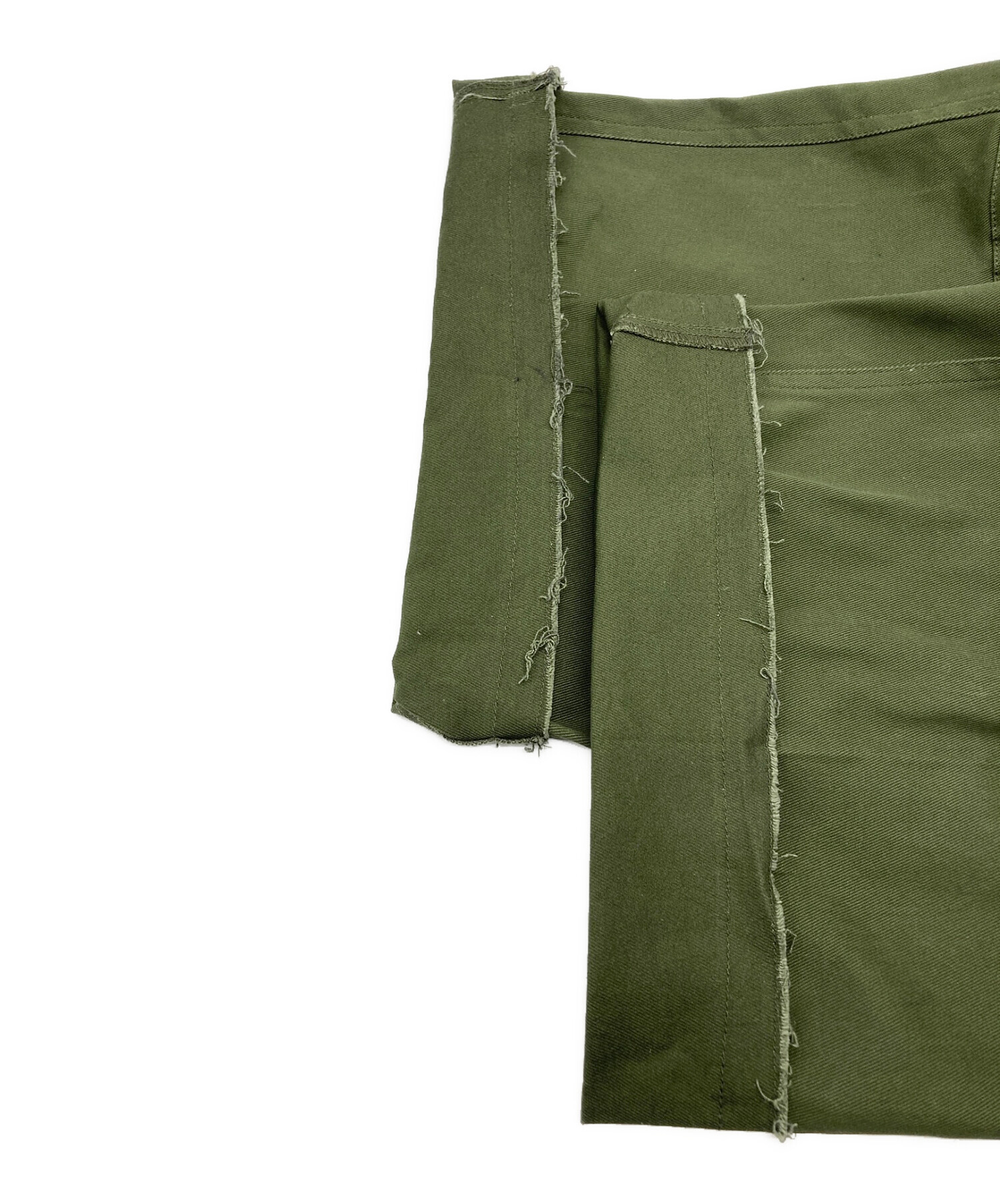 soerte (ソエルテ) Wide straight military pants カーキ サイズ:1