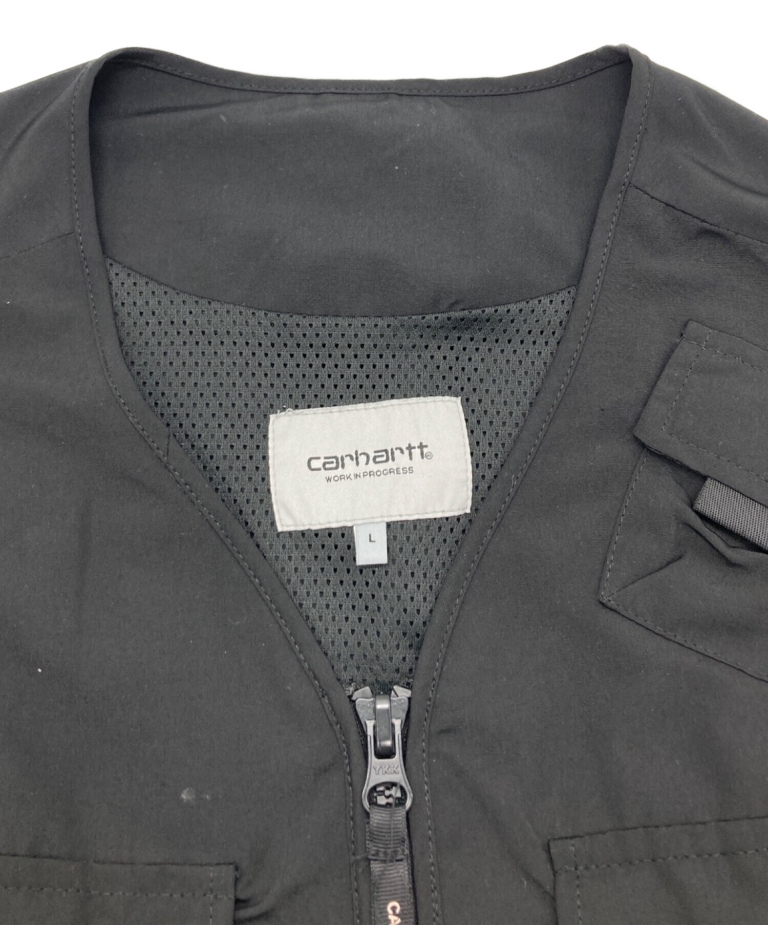 中古・古着通販】CarHartt (カーハート) フィッシングベスト ブラック