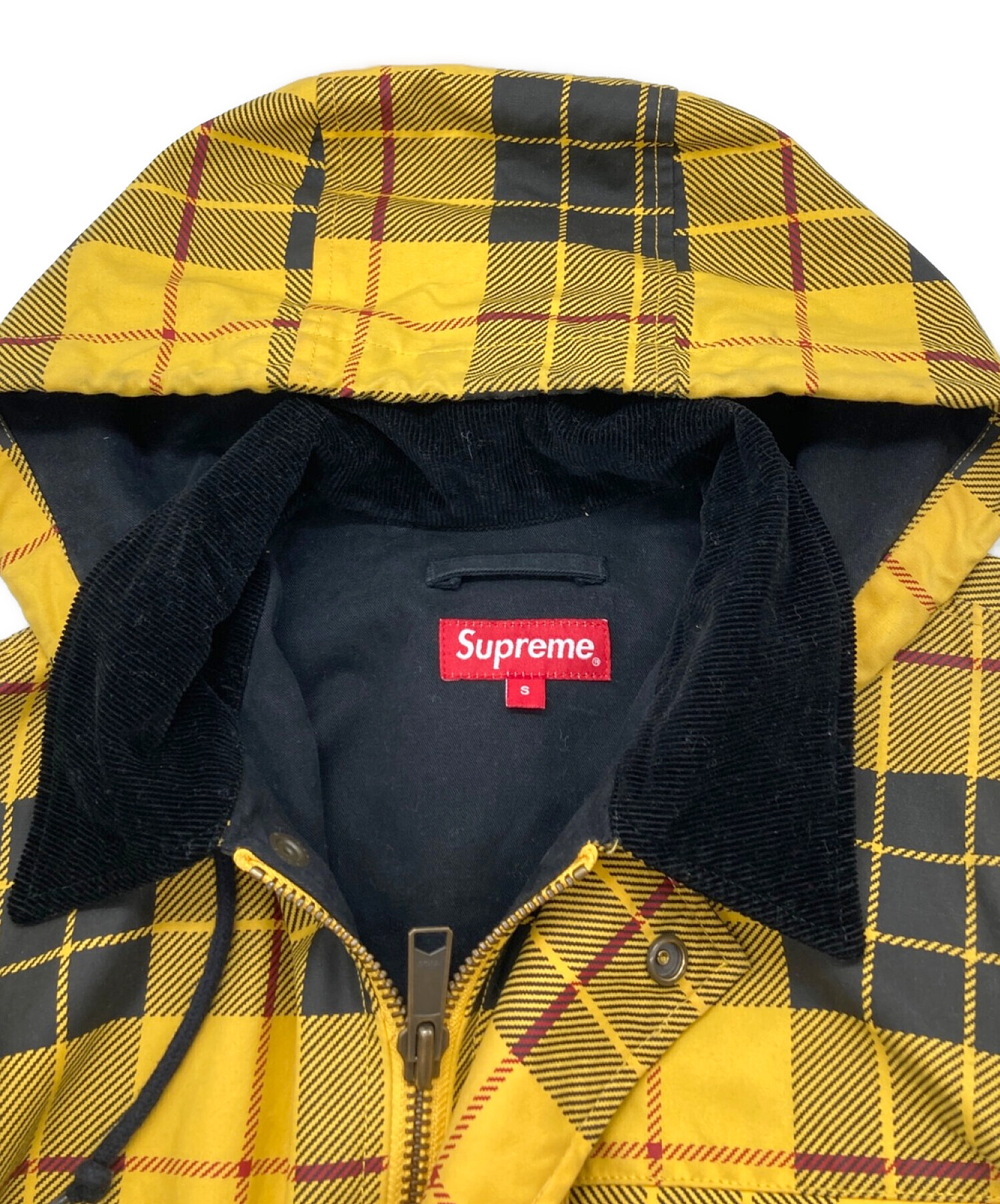 中古・古着通販】SUPREME (シュプリーム) チェック柄オイルド