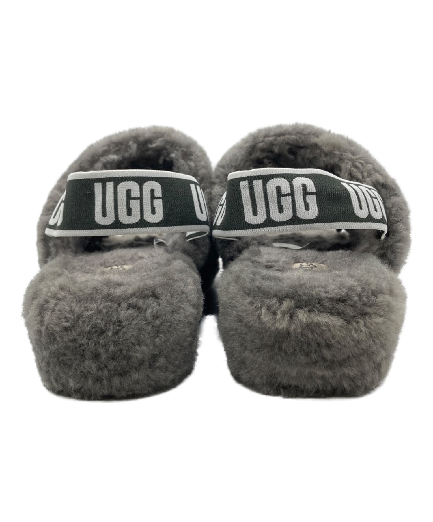 中古・古着通販】UGG (アグ) Fluff Yeah Slide グレー サイズ:23cm