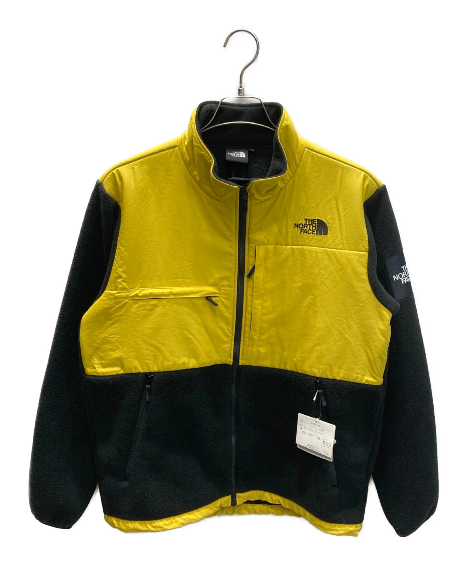 THE NORTH FACE (ザ ノース フェイス) デナリジャケット イエロー×ブラック サイズ:L 未使用品