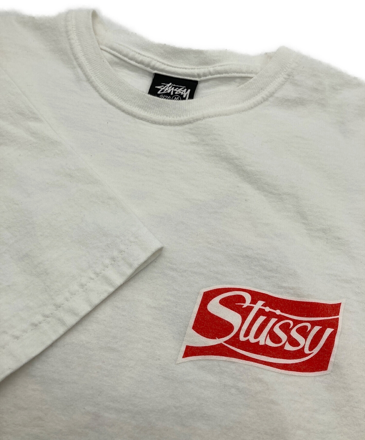 中古・古着通販】stussy (ステューシー) ソーダ缶Tシャツ ホワイト