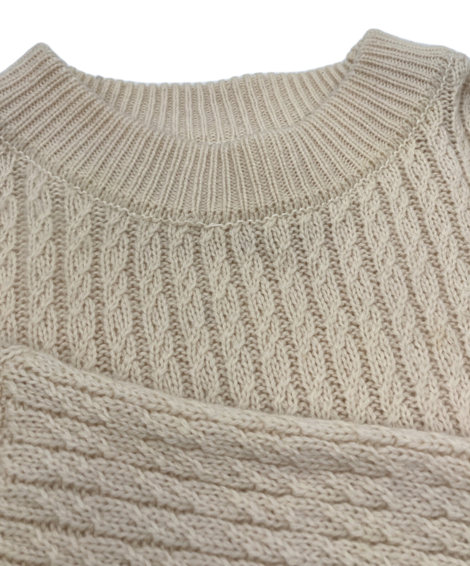 juha (ユハ) BOTTLE NECK OVER KNIT ベージュ サイズ:FREE