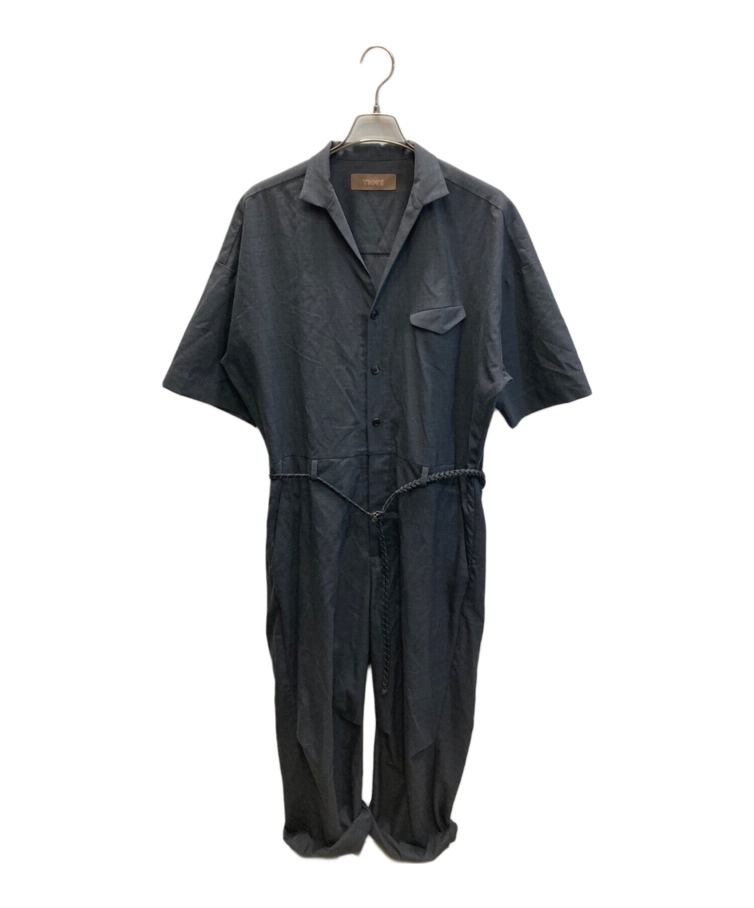 中古・古着通販】TROVE (トローヴ) WOOL TROPICAL JUMP SUIT TYPE-A 