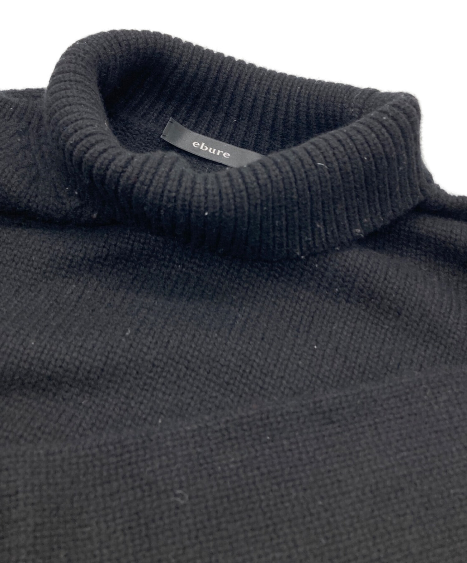 総合1位受賞 SALE開催中 ebure High Gauge Cashmere Knit Pullover