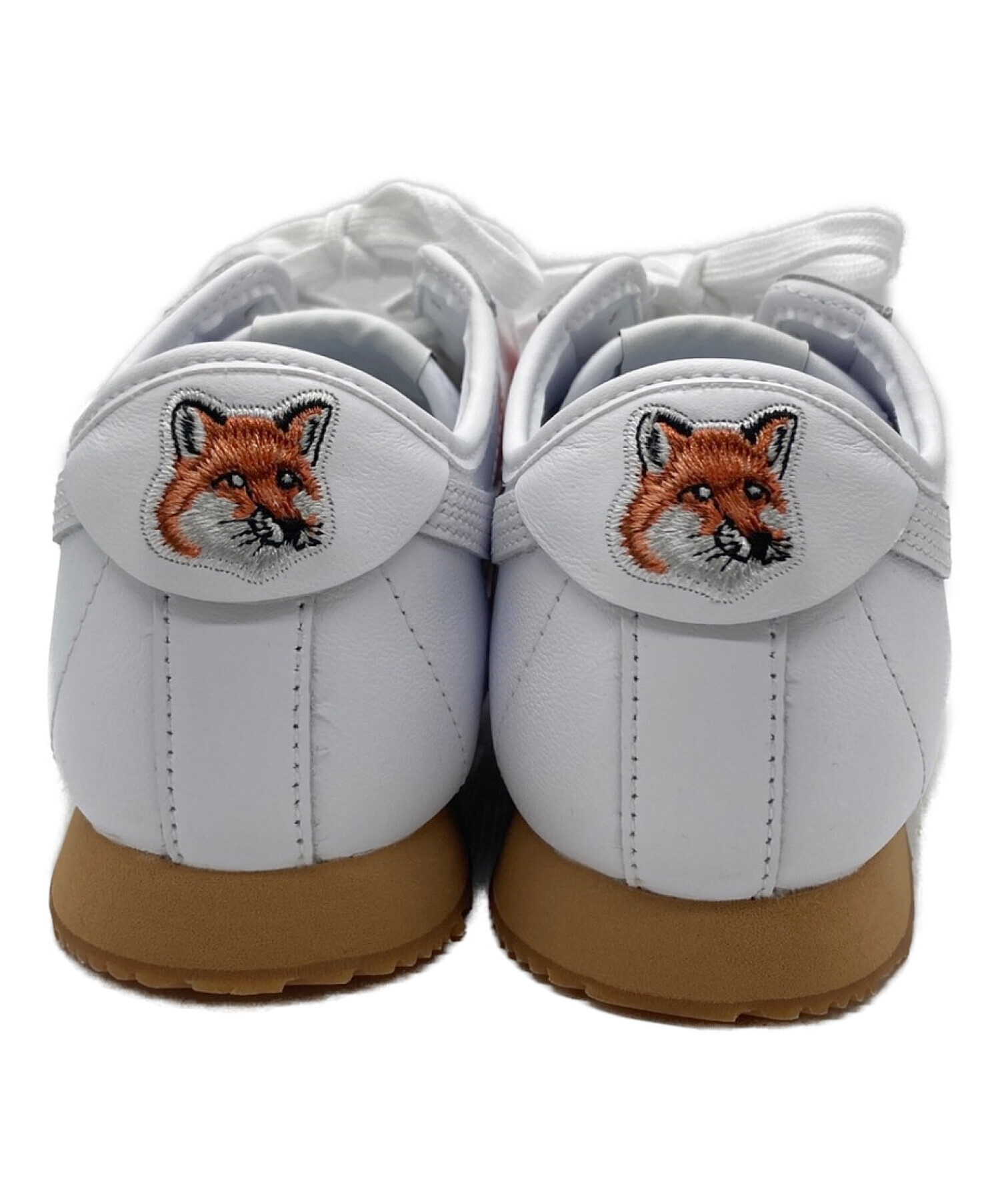 PUMA (プーマ) maison kitsune (メゾンキツネ) コラボスニーカー ホワイト サイズ:23.5/US 6.5 UK 4.5 未使用品