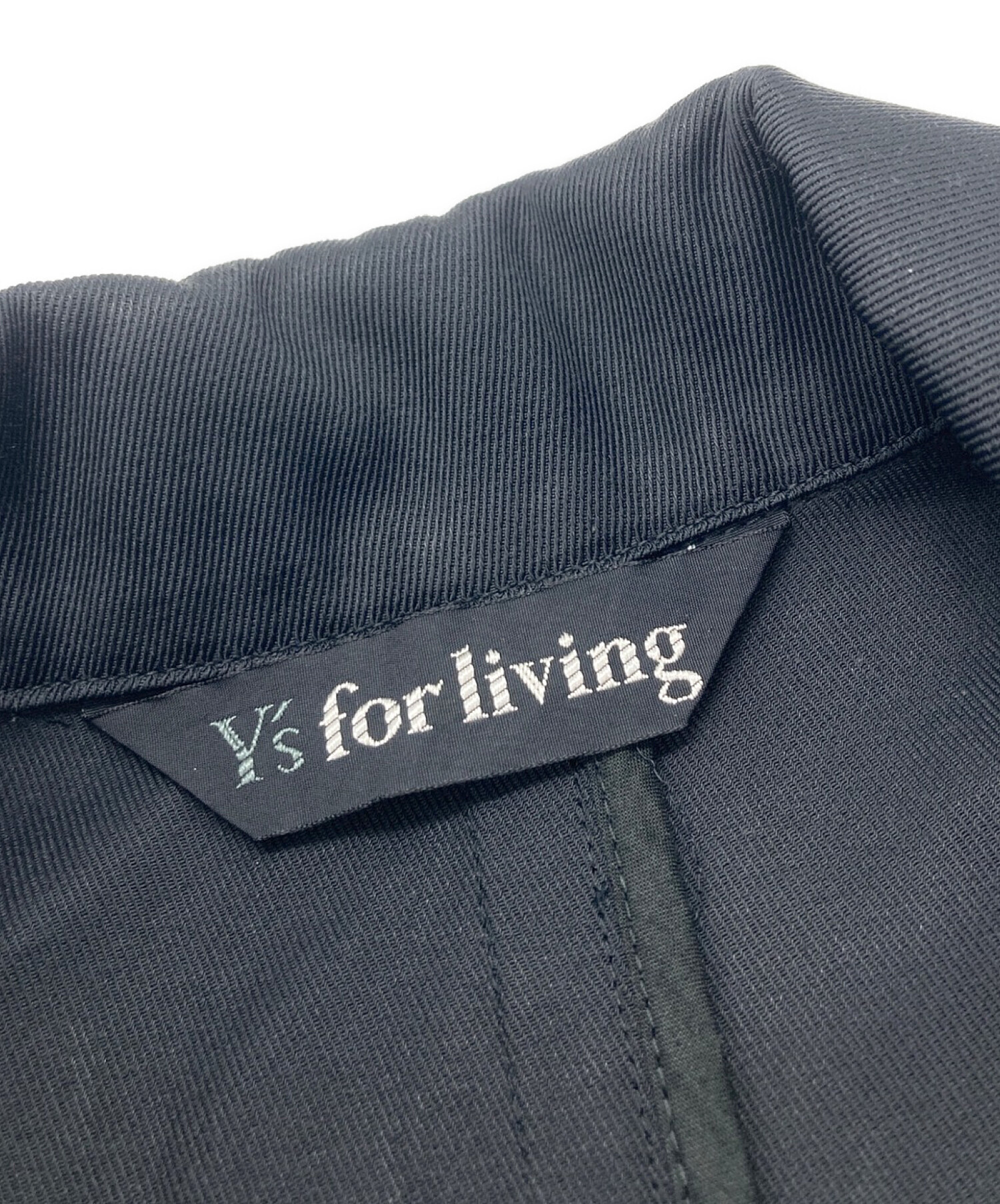 Y'S for living (ワイズフォーリビング) ロングジレベスト ブラック サイズ:サイズ詳細参考