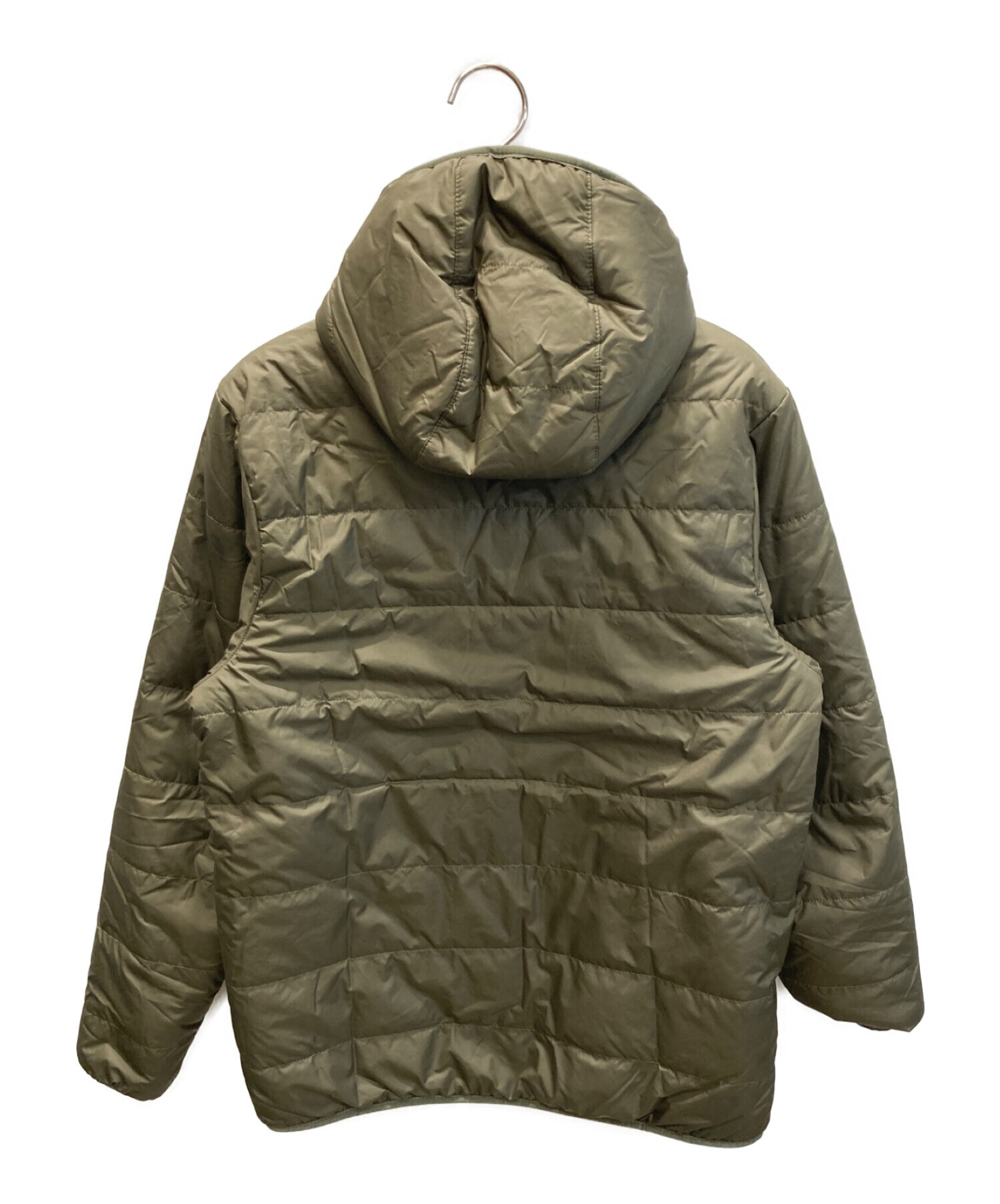 Patagonia (パタゴニア) キッズリバーシブル・レディ・フレディ・フーディ カーキ サイズ:SIZE XXL (キッズ規格)