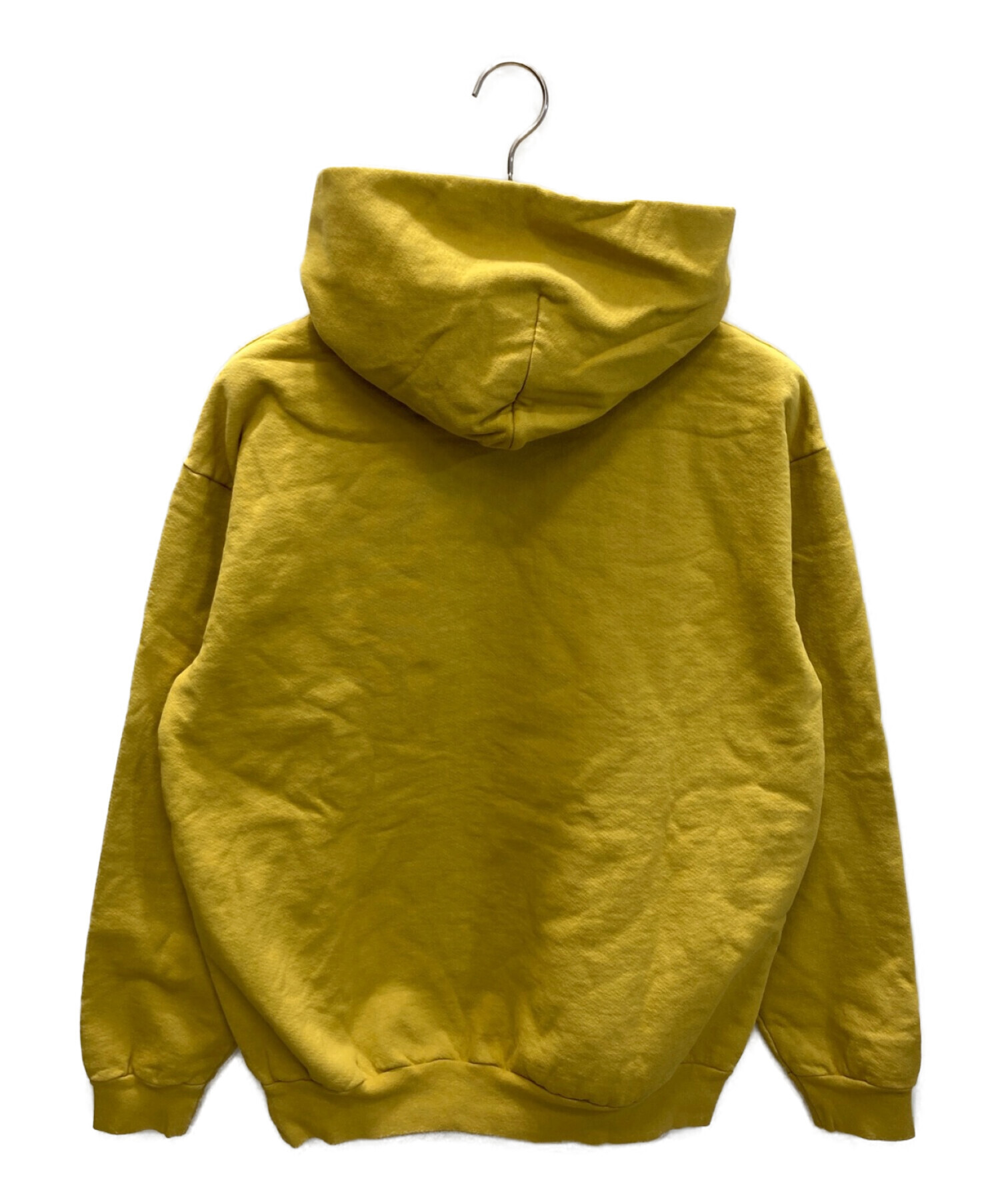 LOS ANGELES APPAREL (ロサンゼルスアパレル) JOURNAL STANDARD relume (ジャーナルスタンダード  レリューム) 14oz Heavy Fleece Hooded イエロー サイズ:L 未使用品