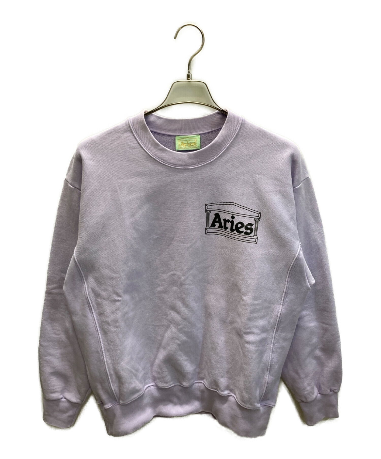 中古・古着通販】ARIES (アリーズ) LOGO PRINT CREW NECK SWEAT SHIRTS