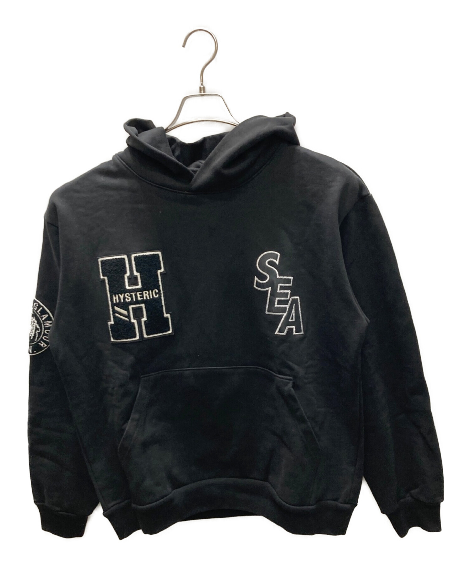 WIND AND SEA × HYSTERIC GLAMOUR  HOODIE着丈66