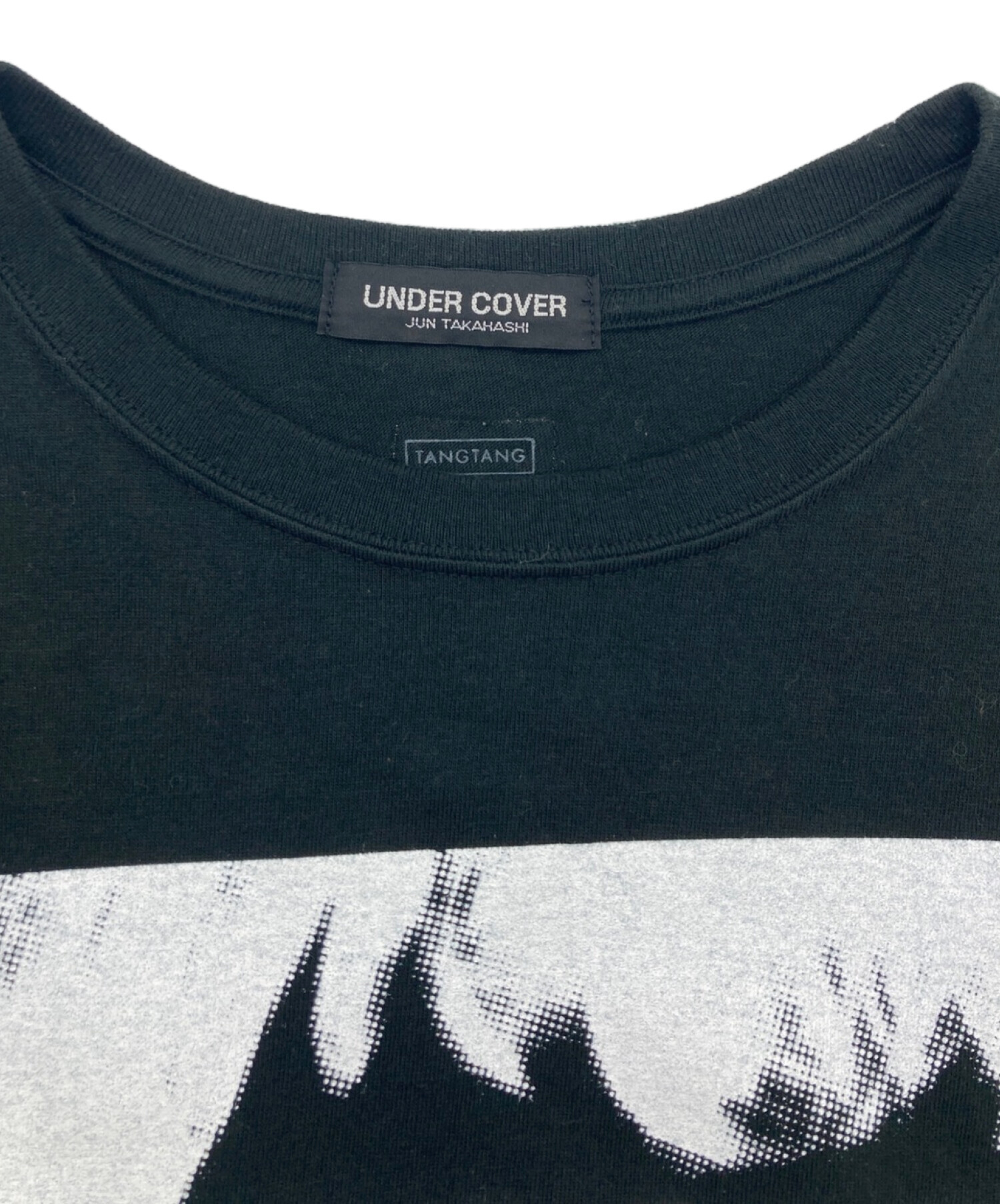 UNDERCOVER (アンダーカバー) TANGTANG (タンタン) NOISE プリントTシャツ ブラック サイズ:M