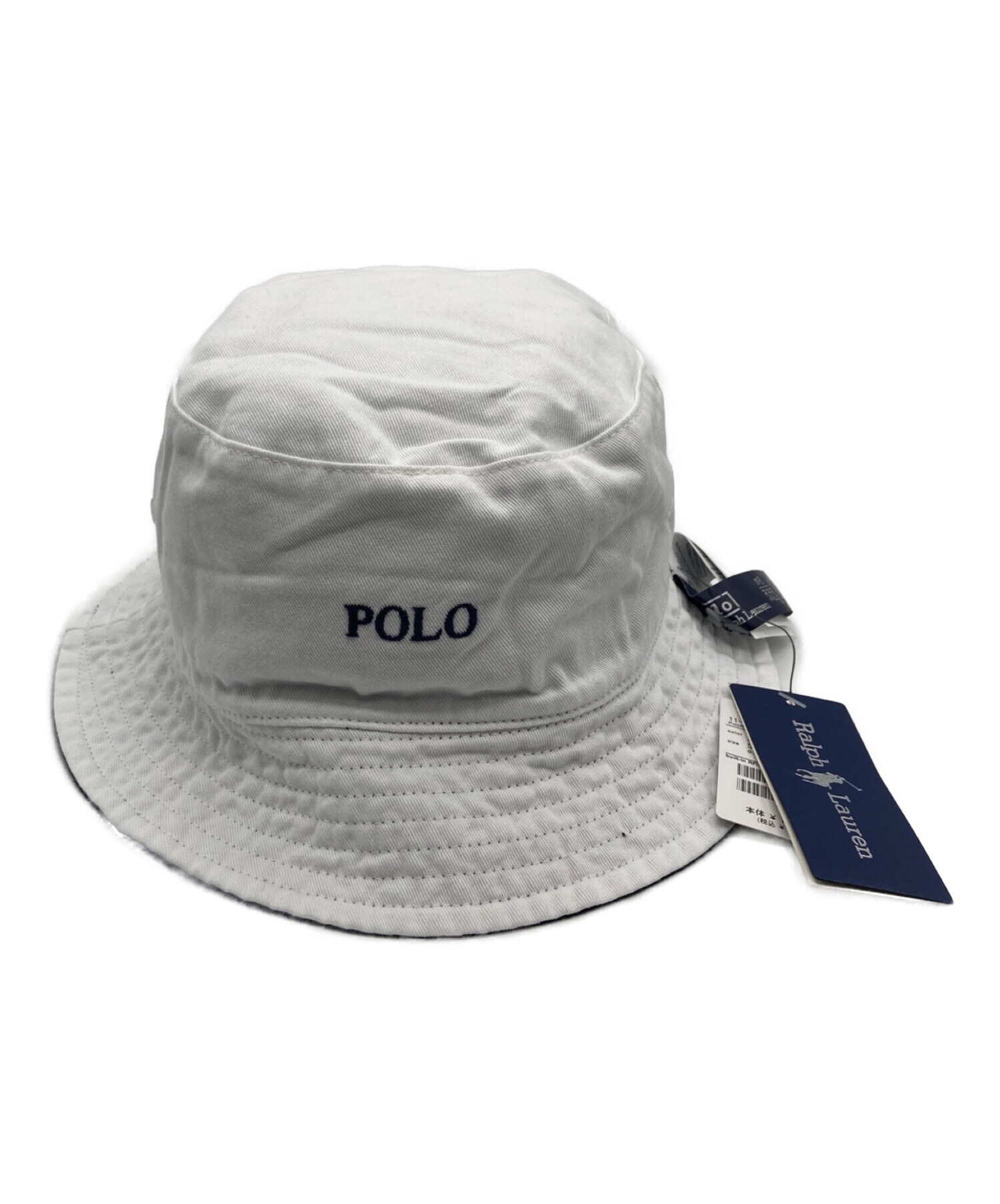 POLO RALPH LAUREN (ポロ・ラルフローレン) バケットハット ネイビー 未使用品