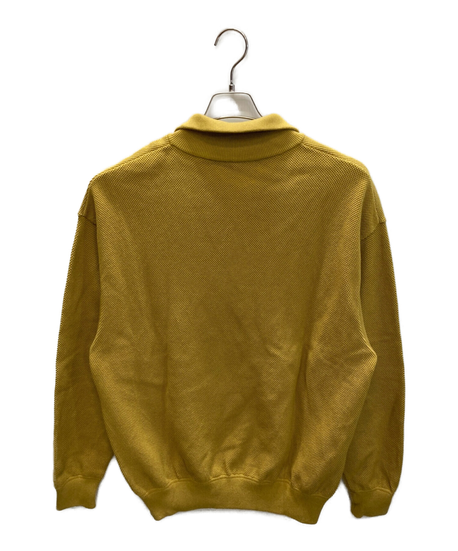 crepuscule Moss Stitch Half Zip Polo - ニット/セーター