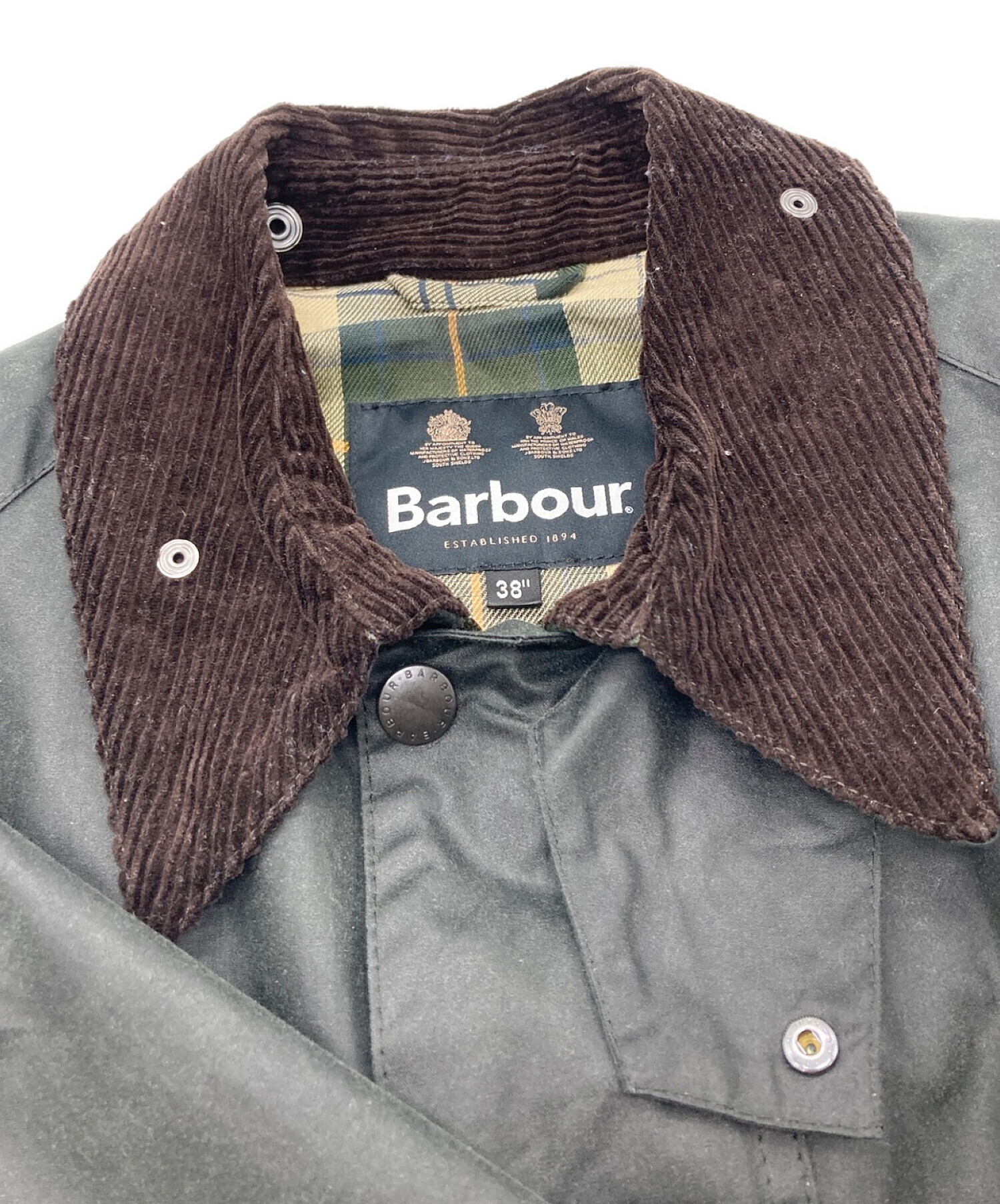 中古・古着通販】Barbour (バブアー) TRANSPORT ワックス コットン