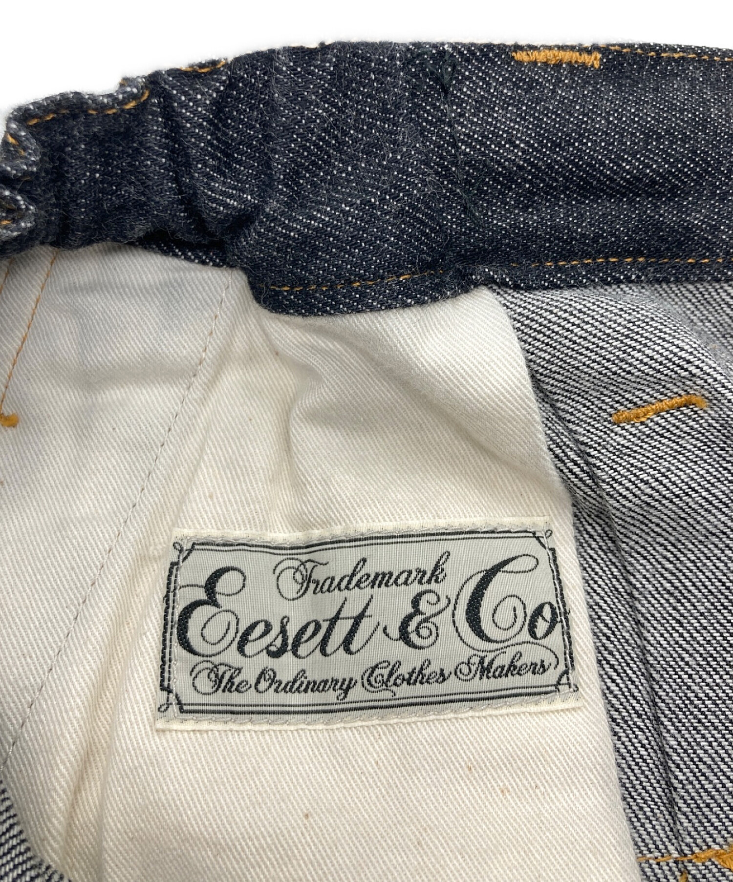 中古・古着通販】EESETT&Co (イーセットアンドコー) PRIMARY JEANS インディゴ サイズ:W30｜ブランド・古着通販  トレファク公式【TREFAC FASHION】スマホサイト