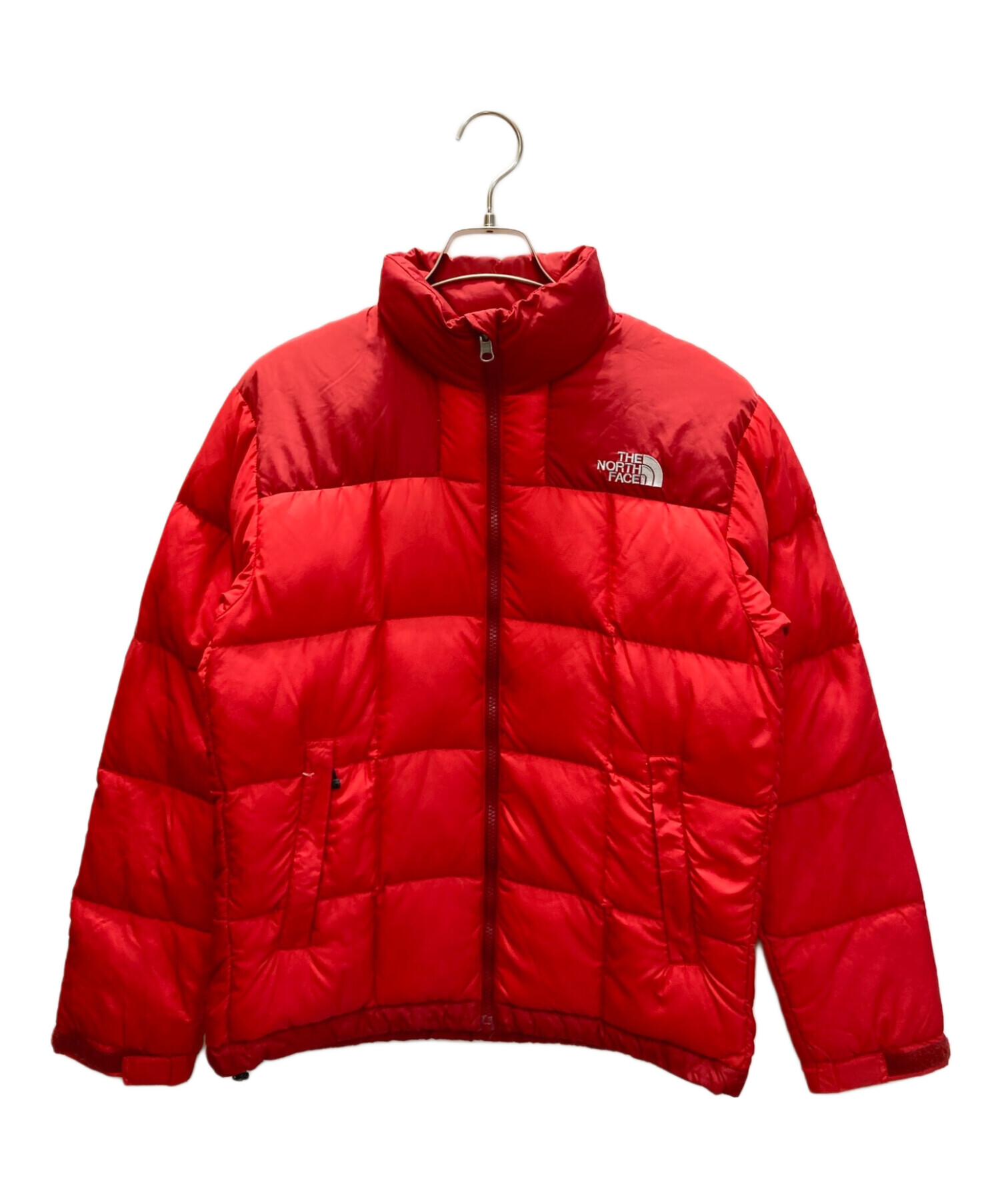 THE NORTH FACE (ザ ノース フェイス) ダウンジャケット レッド サイズ:S