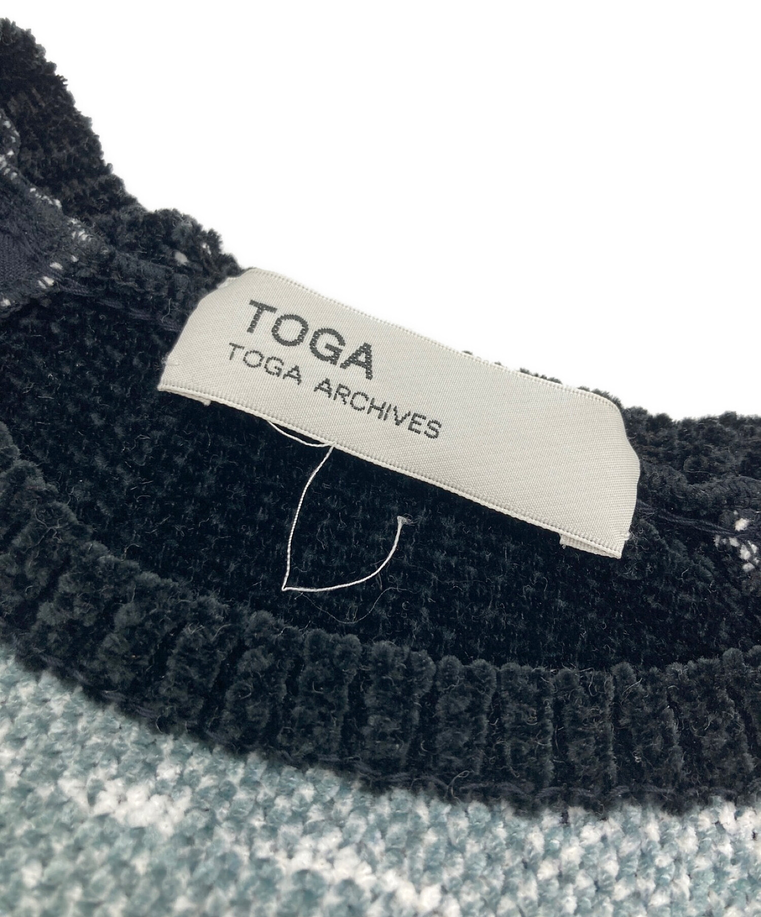 toga ポリエステル100 コレクション ニット