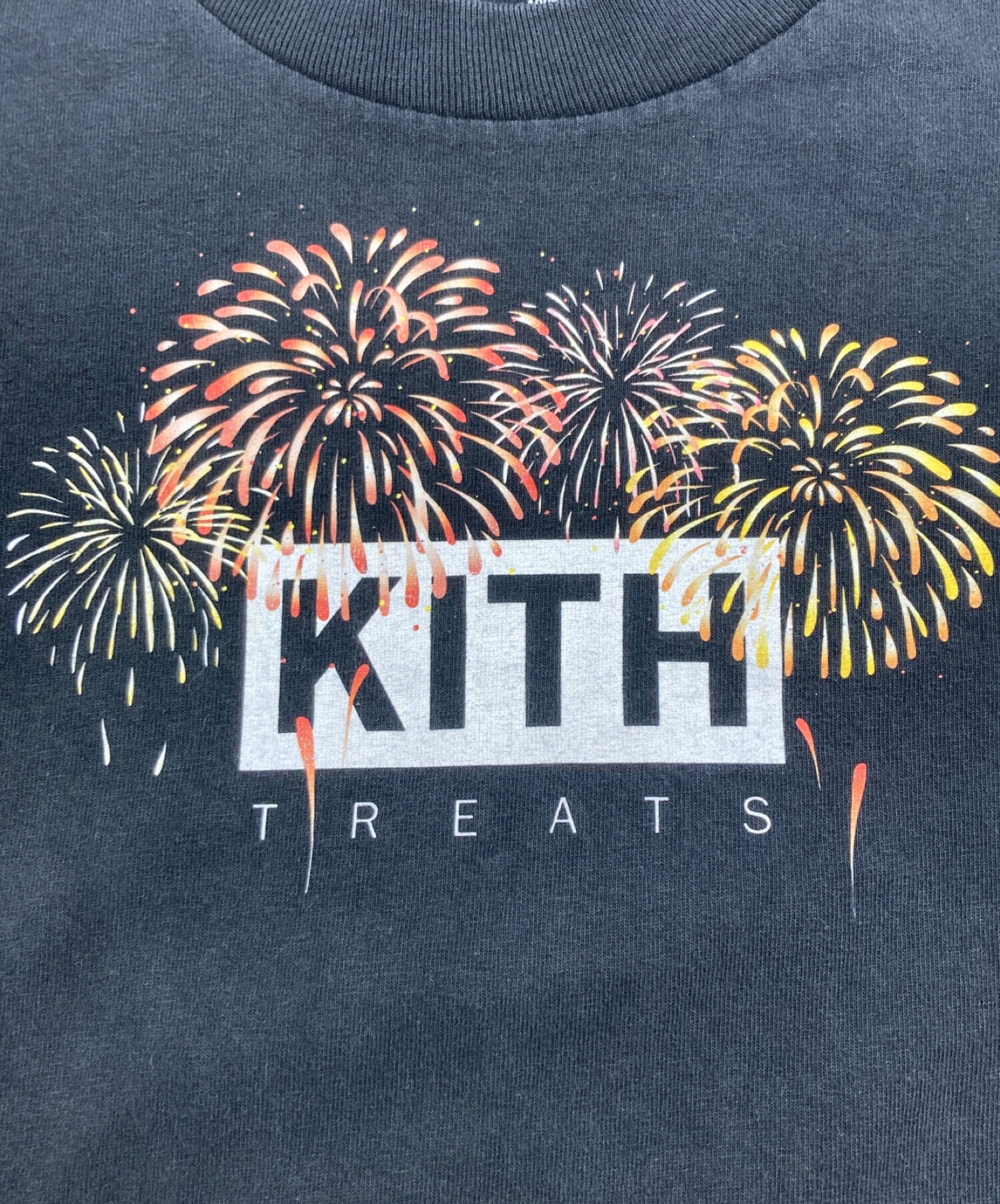 中古・古着通販】KITH (キス) Treats Tokyo The Hanabi Tee ブラック サイズ:SIZE S｜ブランド・古着通販  トレファク公式【TREFAC FASHION】スマホサイト