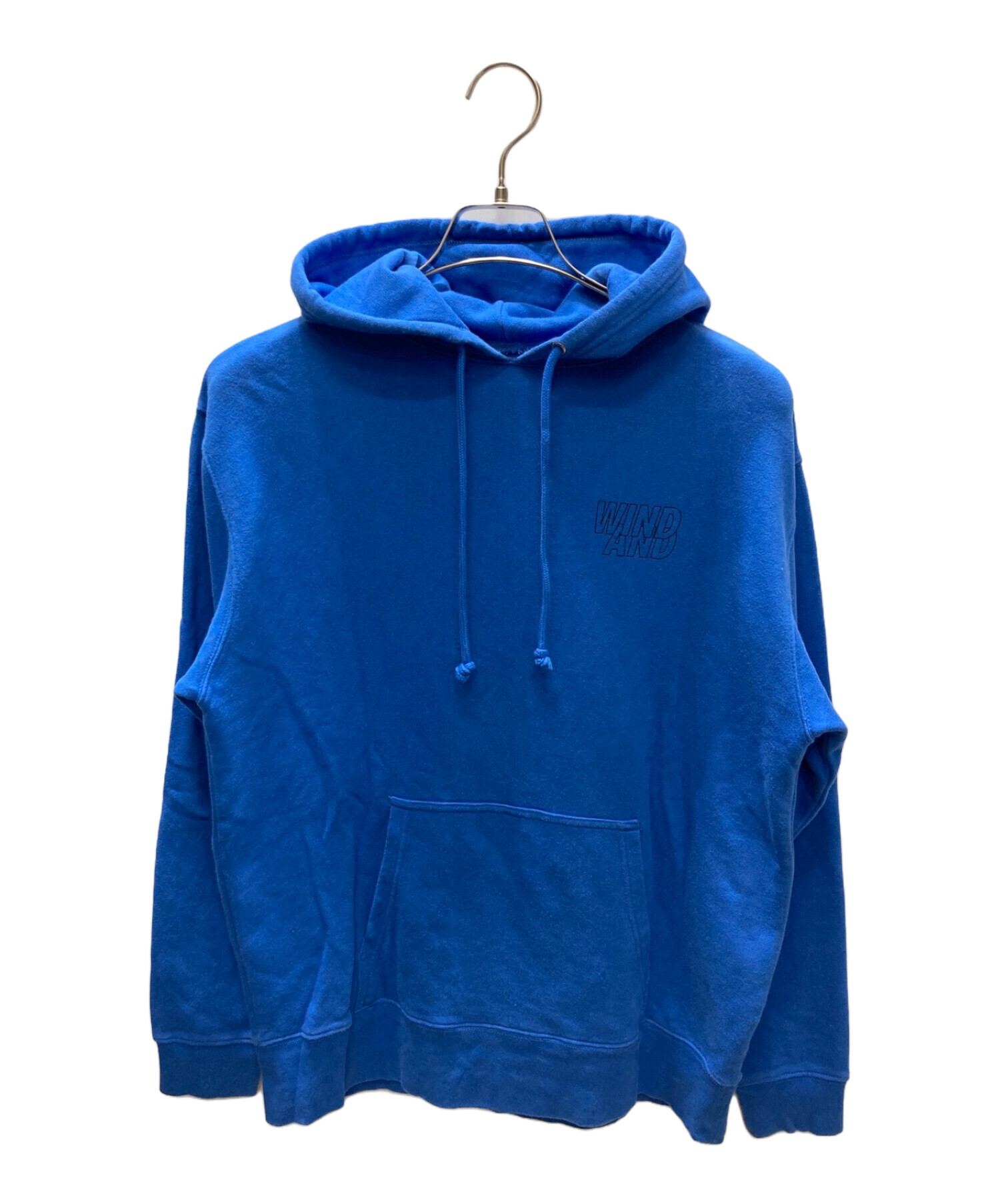 中古・古着通販】WIND AND SEA (ウィンダンシー) PULLOVER SWEAT H ブルー サイズ:L｜ブランド・古着通販  トレファク公式【TREFAC FASHION】スマホサイト