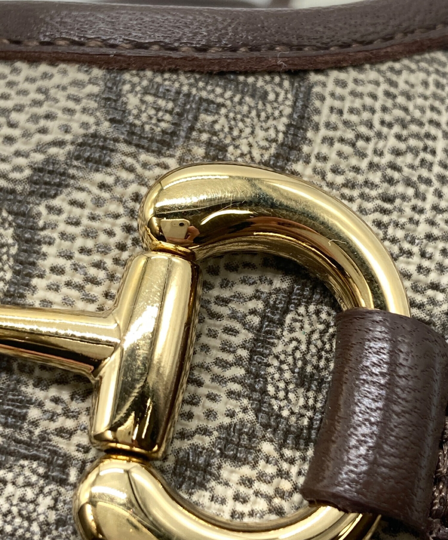 中古・古着通販】GUCCI (グッチ) GGスプリームキャンバススリッパ ブラウン サイズ:SIZE 5｜ブランド・古着通販  トレファク公式【TREFAC FASHION】スマホサイト