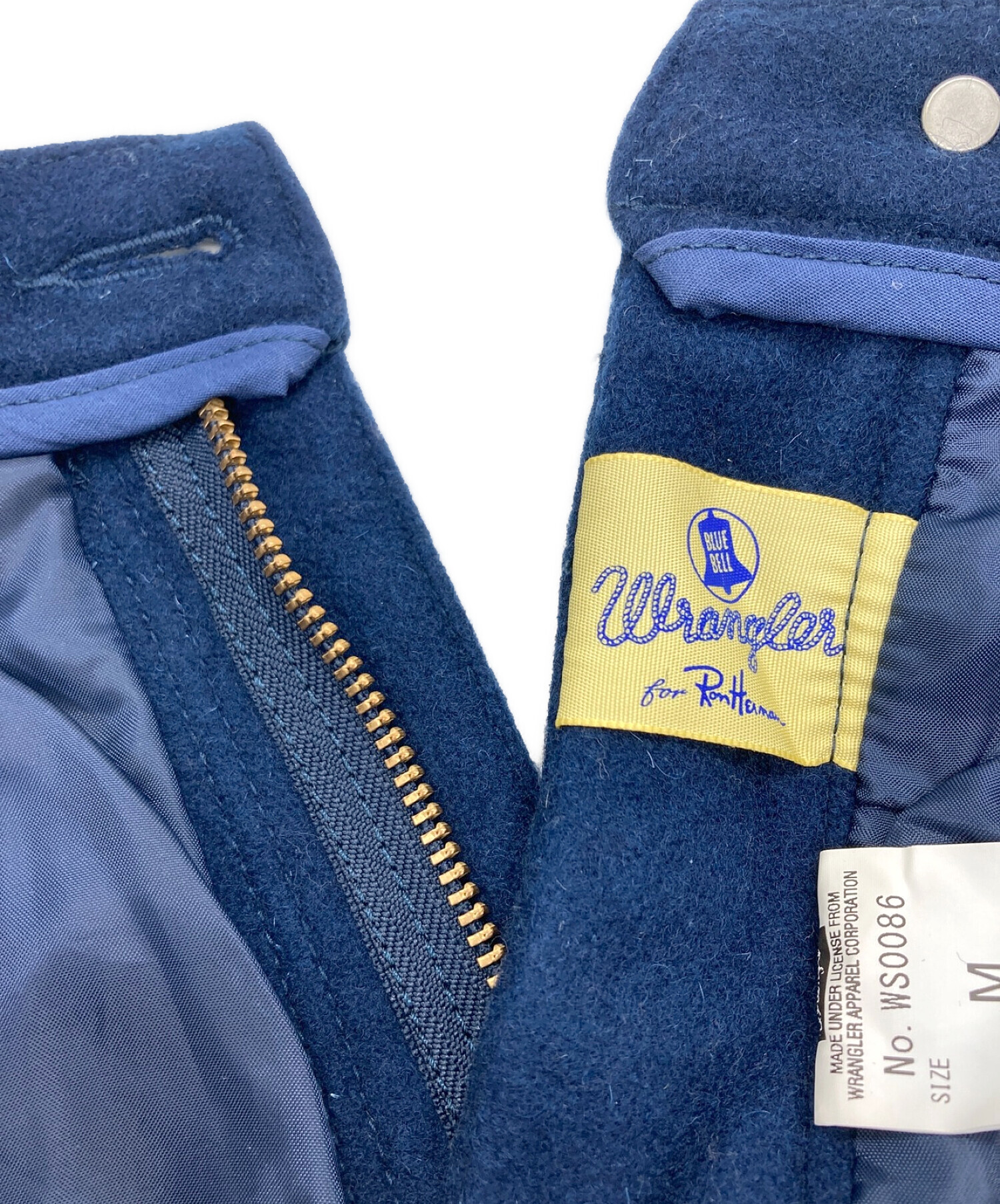 中古・古着通販】Wrangler (ラングラー) Ron Herman (ロンハーマン) 5ポケットウールストレートパンツ ネイビー サイズ:SIZE  M｜ブランド・古着通販 トレファク公式【TREFAC FASHION】スマホサイト