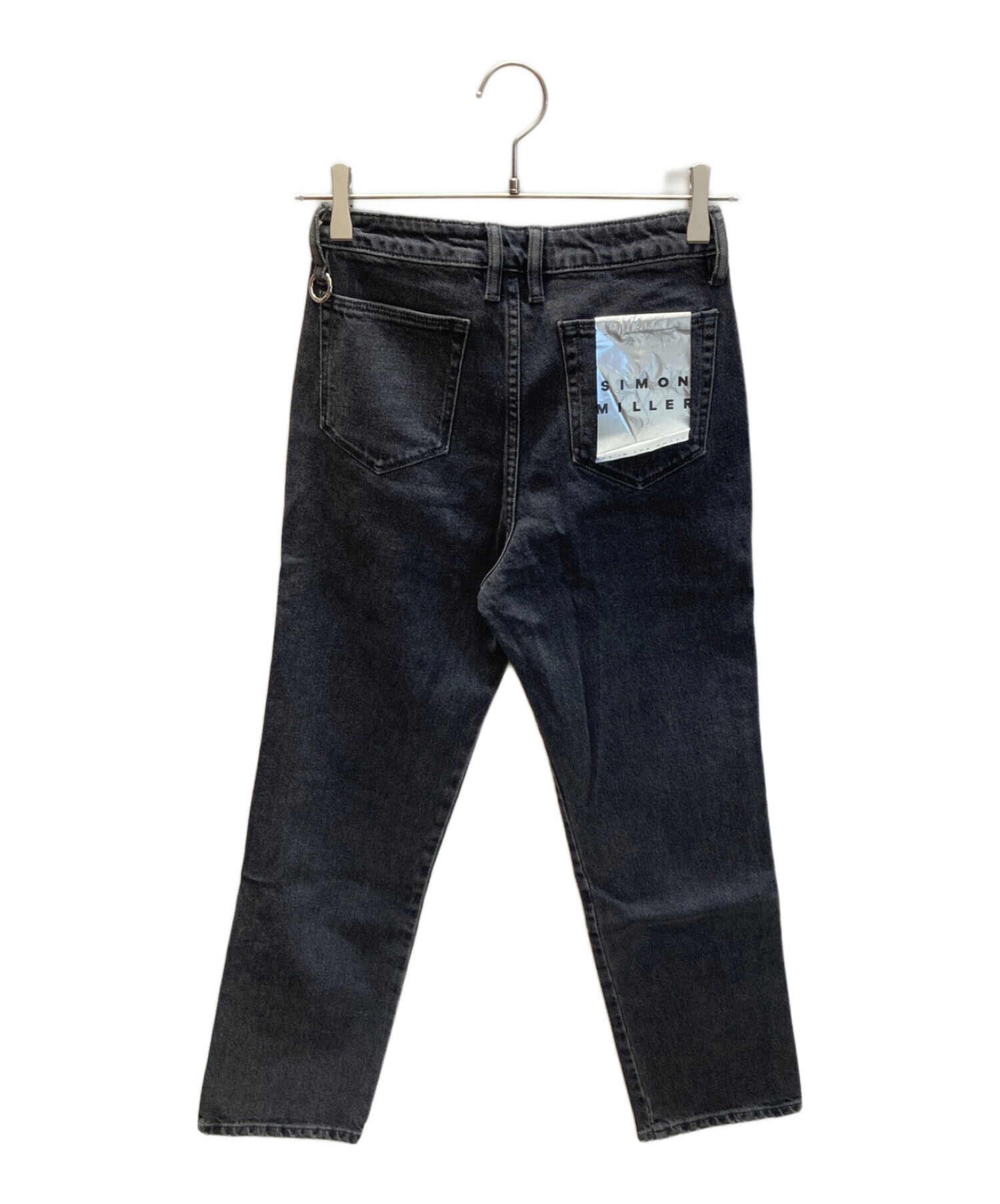 Simon Miller (サイモンミラー) CROPPED STRAIGHT DENIM ブラック サイズ:26 未使用品