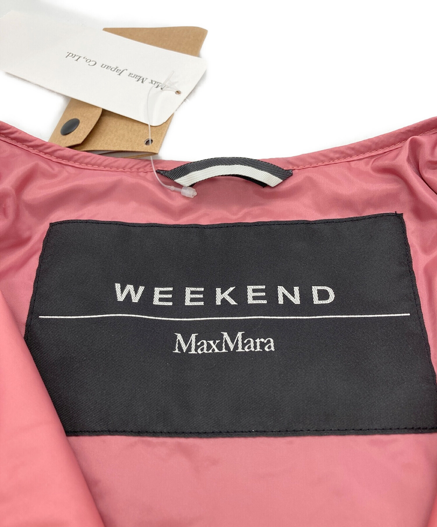 中古・古着通販】Weekend Max Mara (ウィークエンド マックスマーラ) ノーカラーキルティングジャケット ピンク サイズ:36 未使用品｜ブランド・古着通販  トレファク公式【TREFAC FASHION】スマホサイト