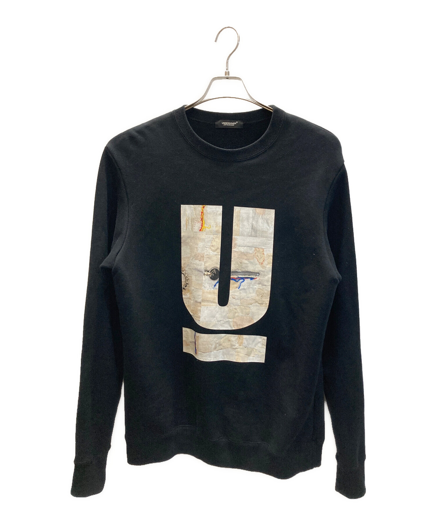 中古・古着通販】UNDERCOVER (アンダーカバー) 30TH ANNIVERSARY SWEAT Uロゴ クルーネックスウェット ブラック サイズ :4｜ブランド・古着通販 トレファク公式【TREFAC FASHION】スマホサイト