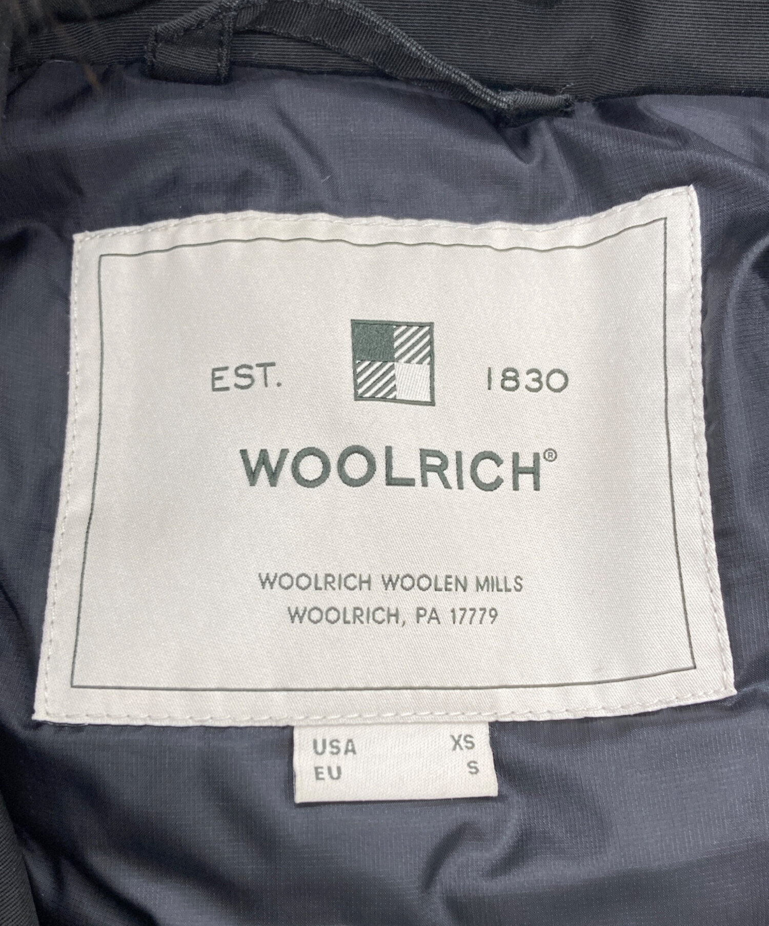 中古・古着通販】WOOLRICH (ウールリッチ) ARCTIC PARKA TT ブラック サイズ:SIZE USA XS｜ブランド・古着通販  トレファク公式【TREFAC FASHION】スマホサイト