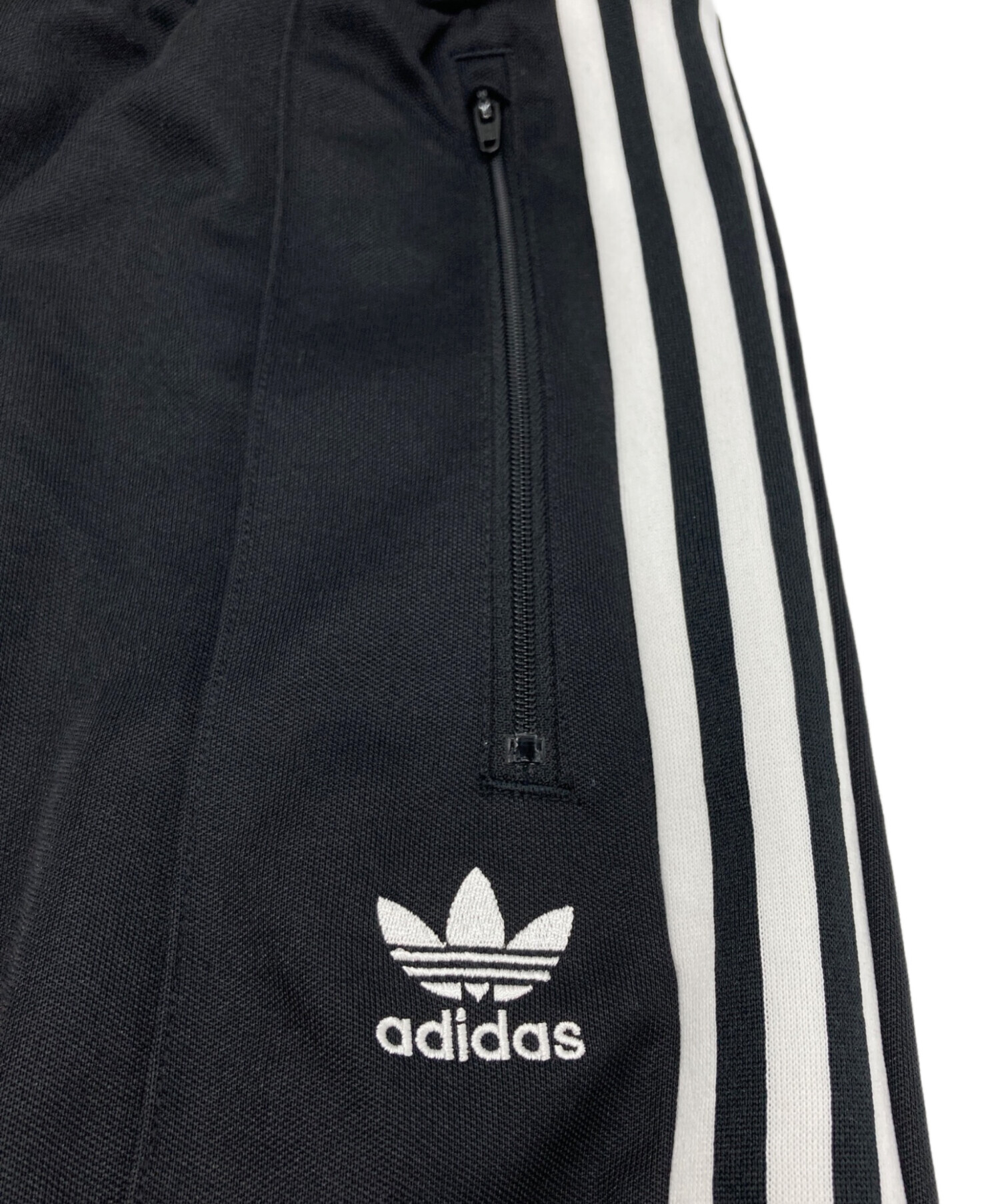 中古・古着通販】adidas (アディダス) ベッケンバウアー トラックパンツ ブラック サイズ:M 未使用品｜ブランド・古着通販  トレファク公式【TREFAC FASHION】スマホサイト