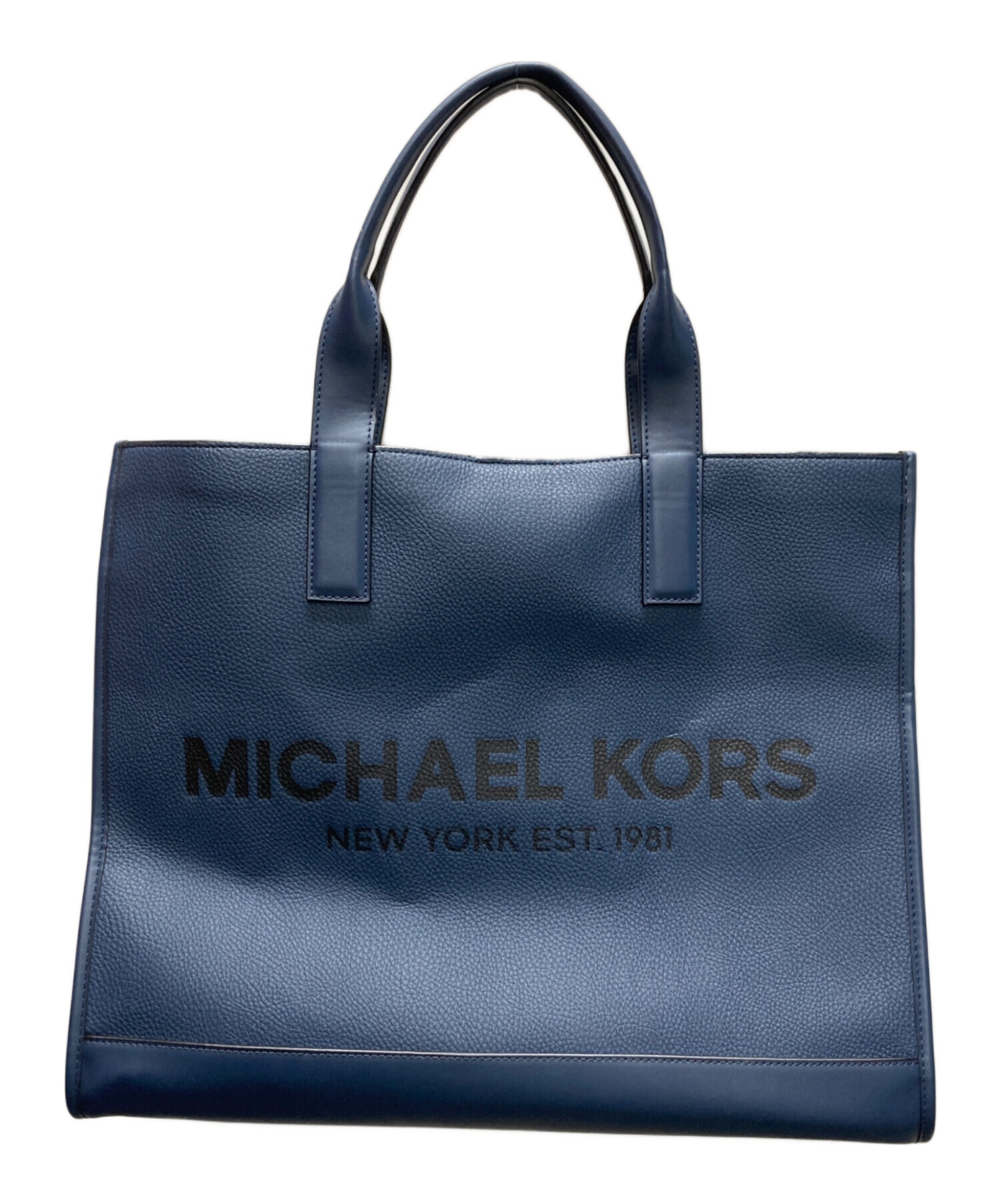 中古・古着通販】MICHAEL KORS (マイケルコース) トートバッグ ネイビー 未使用品｜ブランド・古着通販 トレファク公式【TREFAC  FASHION】スマホサイト