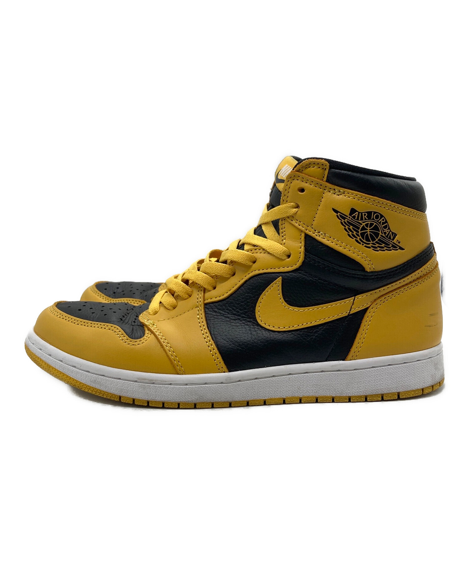 中古・古着通販】NIKE (ナイキ) AIR JORDAN 1 RETRO HIGH OG ブラック×イエロー サイズ:SIZE 28.5cm｜ブランド・古着通販  トレファク公式【TREFAC FASHION】スマホサイト