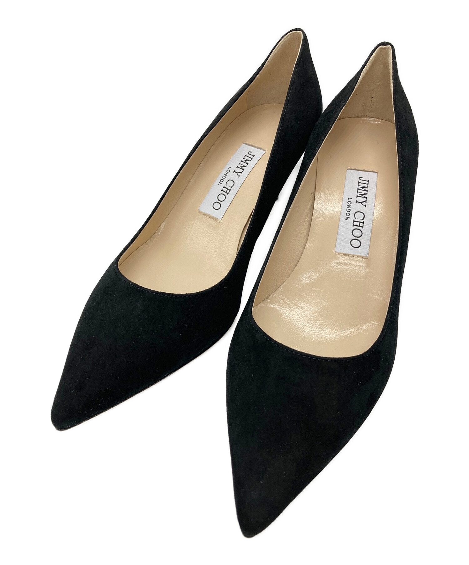 中古・古着通販】JIMMY CHOO (ジミーチュウ) スウェードポインテッド