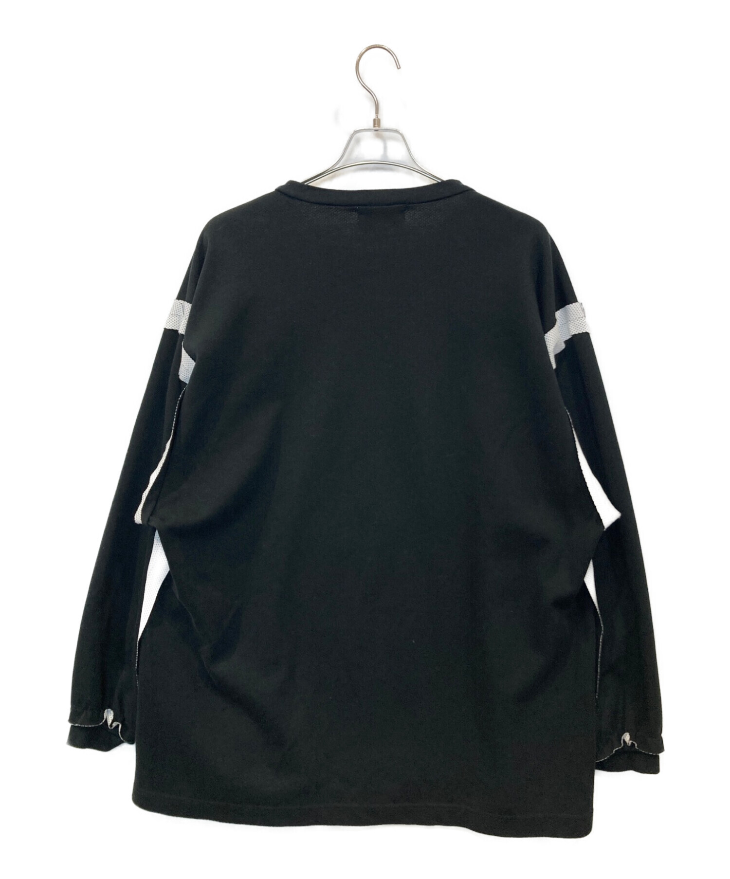 NEON SIGN (ネオンサイン) インサイドアウト メッシュTシャツ ブラック サイズ:44