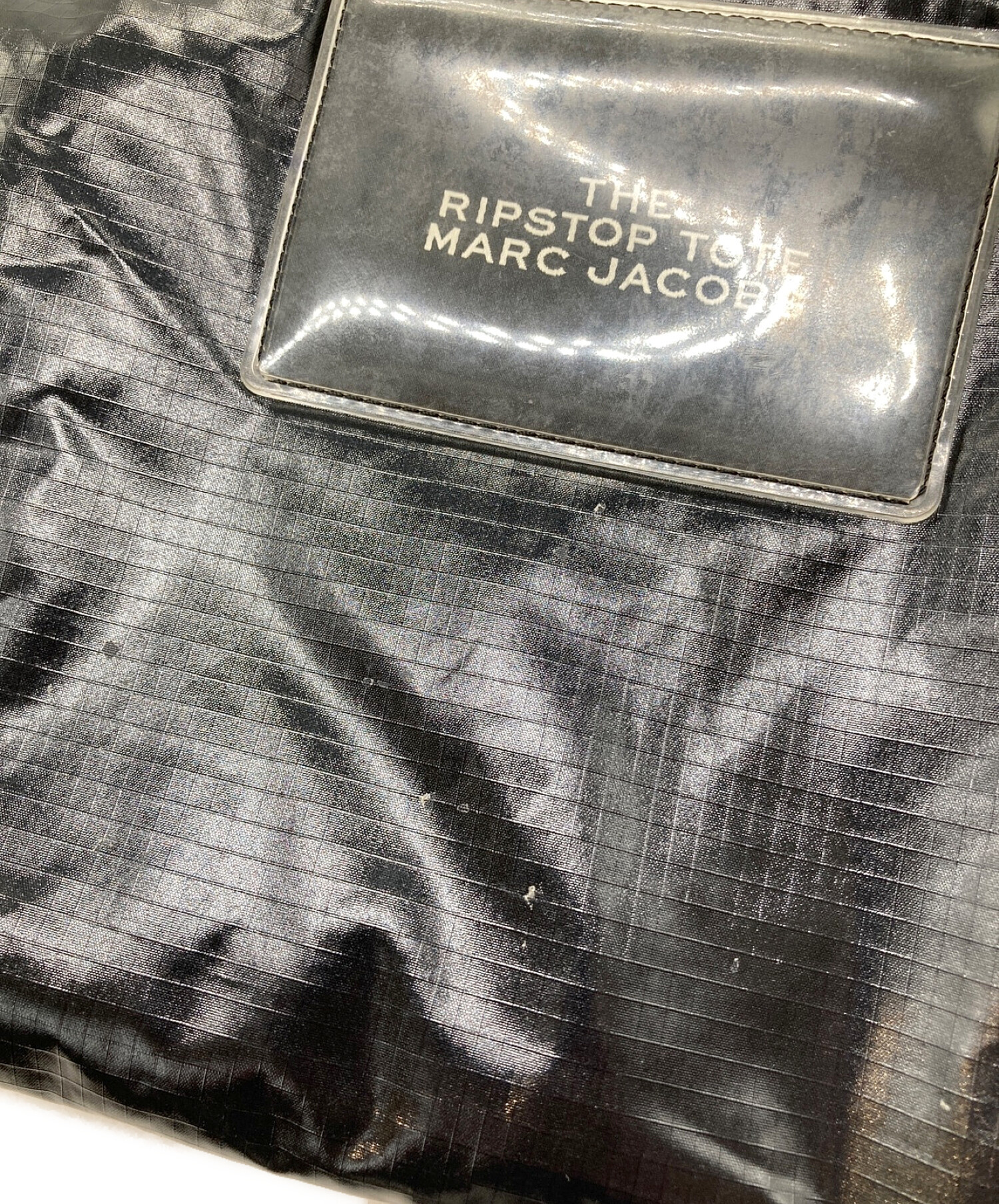 MARC JACOBS (マークジェイコブス) リップストップトートバッグ ブラック