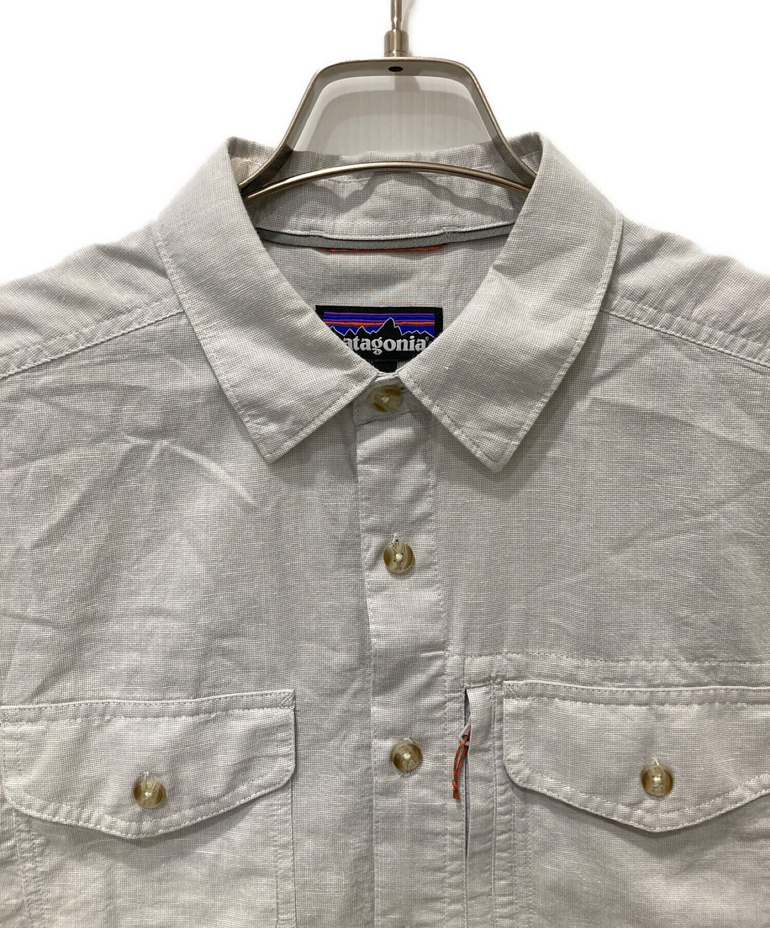 中古・古着通販】Patagonia (パタゴニア) シャツ グレー サイズ:S｜ブランド・古着通販 トレファク公式【TREFAC  FASHION】スマホサイト