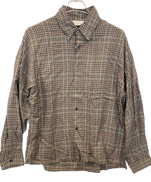 【中古・古着通販】jieda (ジエダ) CHECK OVERSIZED SHIRT L/S