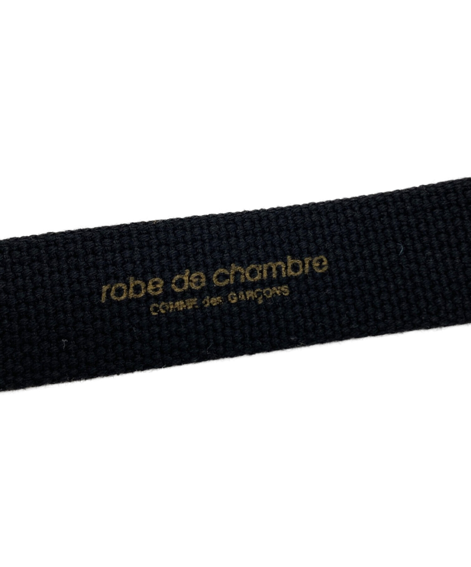 ROBE DE CHAMBRE COMME DES GARCONS (ローブドシャンブル コムデギャルソン) ガチャベルト ブラック