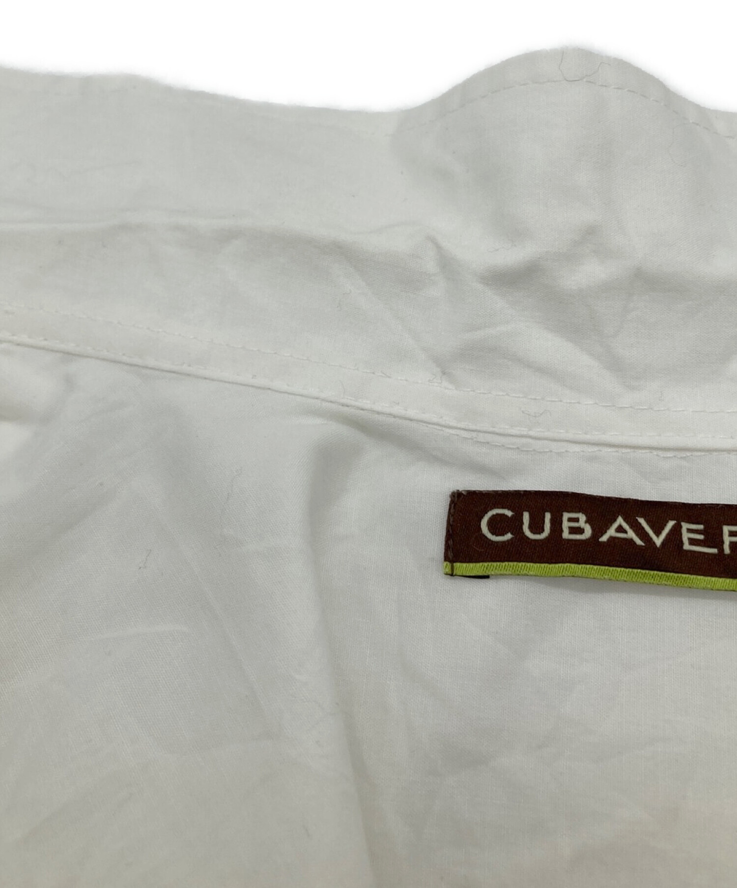 中古・古着通販】CUBAVERA (キューバベラ) キューバシャツ ホワイト