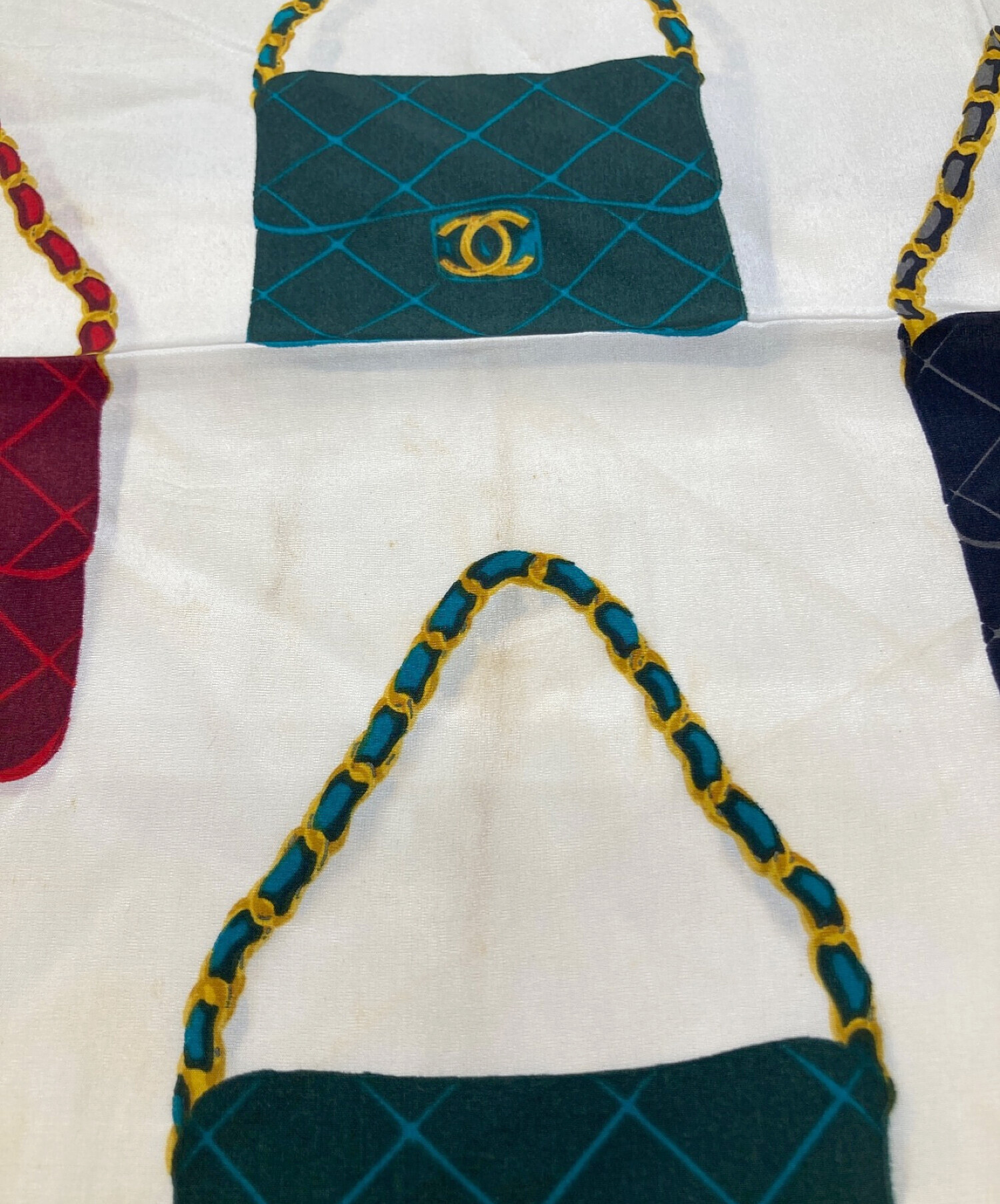 中古・古着通販】CHANEL (シャネル) マトラッセプリントスカーフ