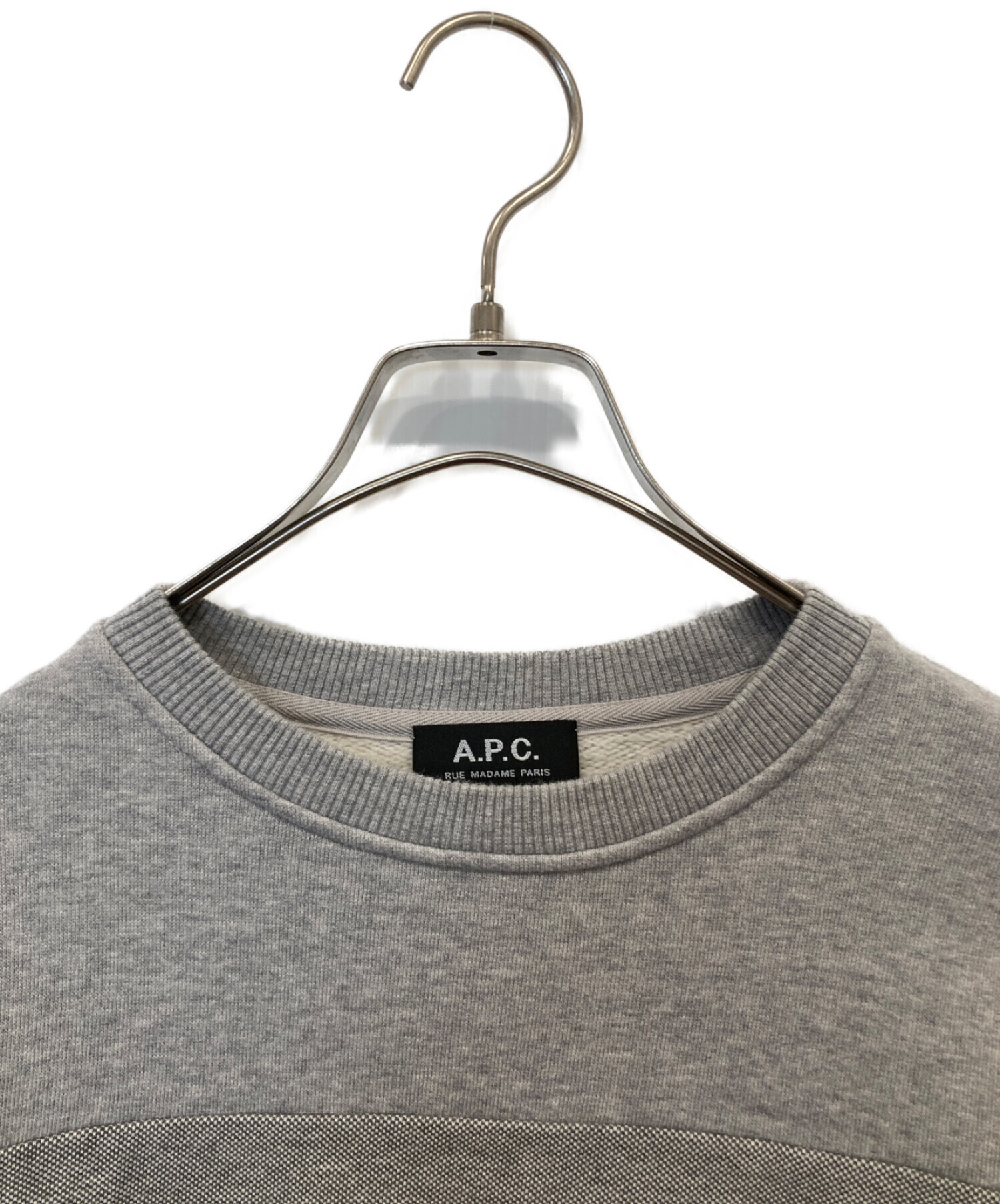 中古・古着通販】A.P.C. (アー・ペー・セー) クルーネックスウェット