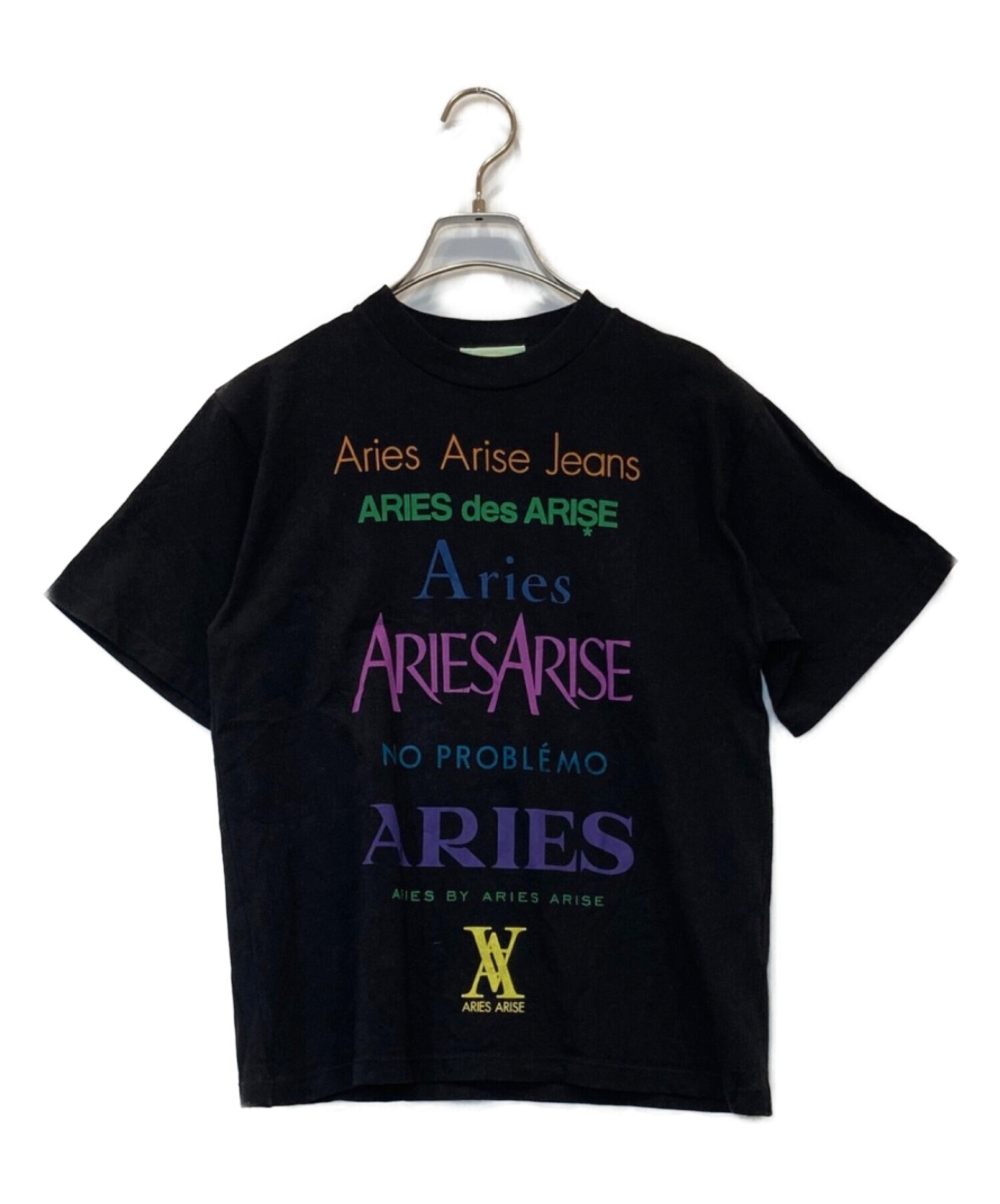 ARIES (アリーズ) Tシャツ ブラック サイズ:XXS