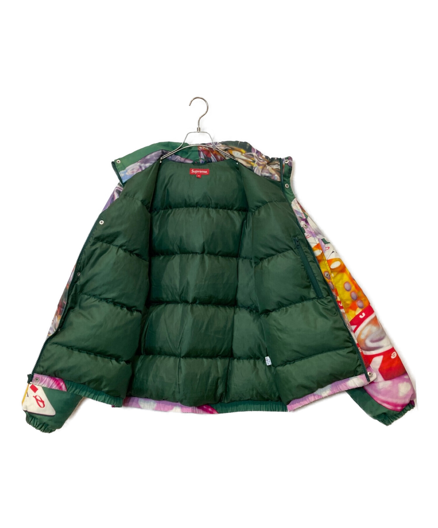 中古・古着通販】SUPREME (シュプリーム) Casino Down Jacket マルチ