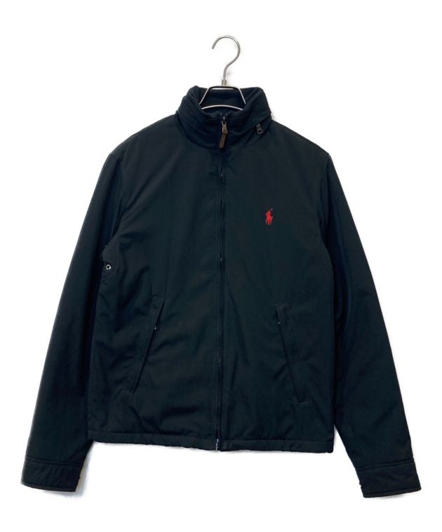 中古・古着通販】POLO RALPH LAUREN (ポロ・ラルフローレン) スタンドカラージャケット ブラック サイズ:XS｜ブランド・古着通販  トレファク公式【TREFAC FASHION】スマホサイト