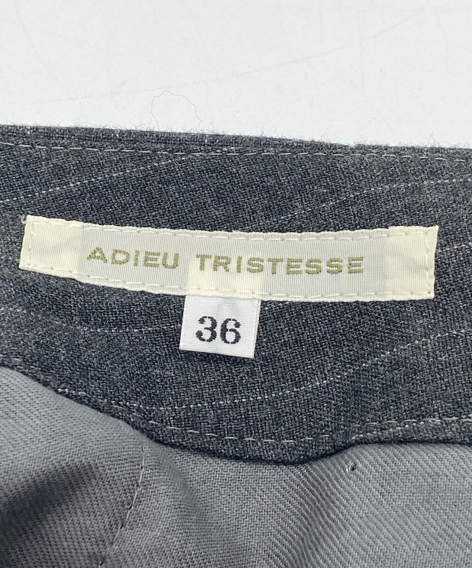 中古・古着通販】ADIEU TRISTESSE (アデュートリステス) チョーク