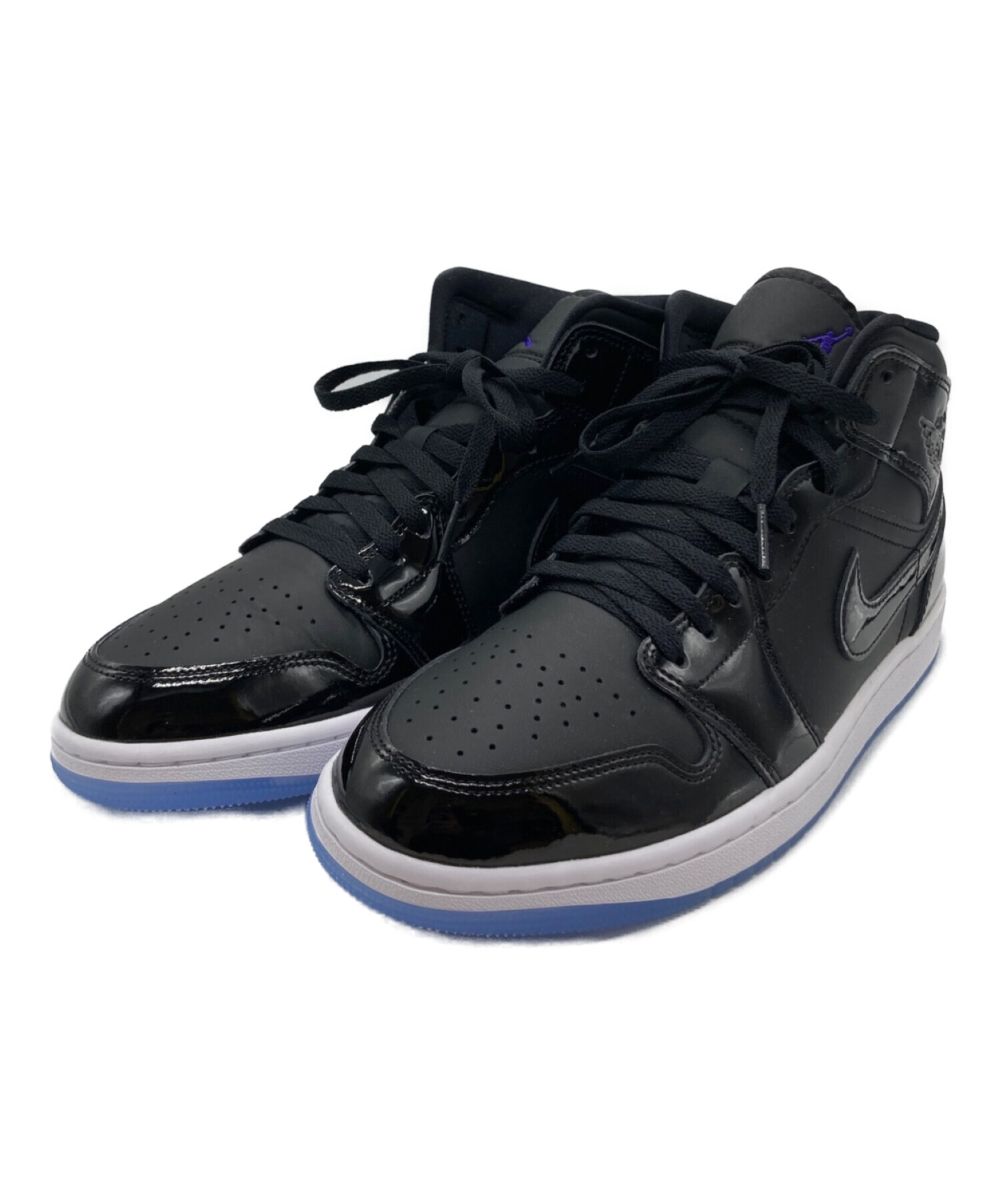 NIKE (ナイキ) AIR JORDAN 1 MID Space Jam ブラック サイズ:27.5